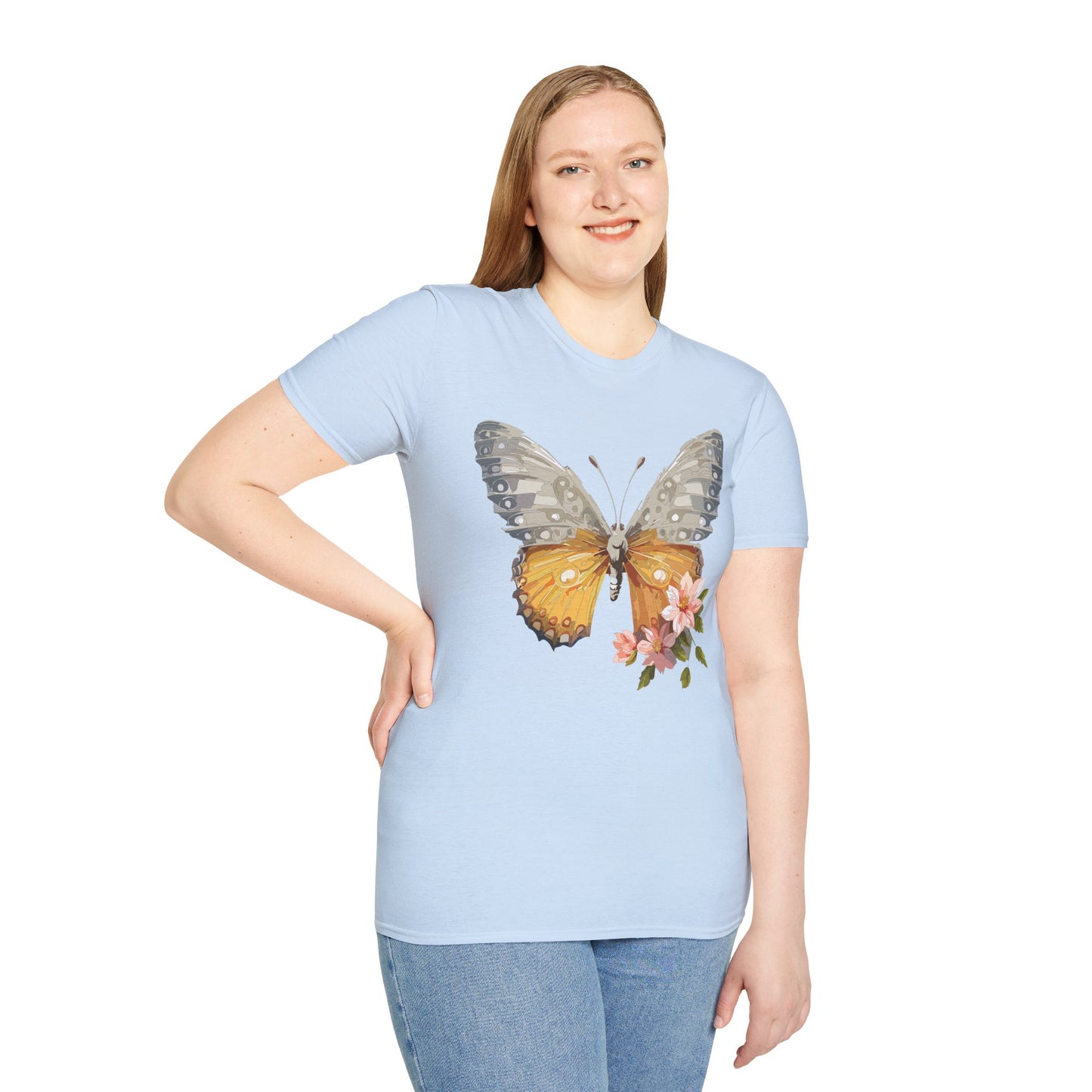 Butterfly Shirt, T Shirt with Butterfly, Monarch Shirt