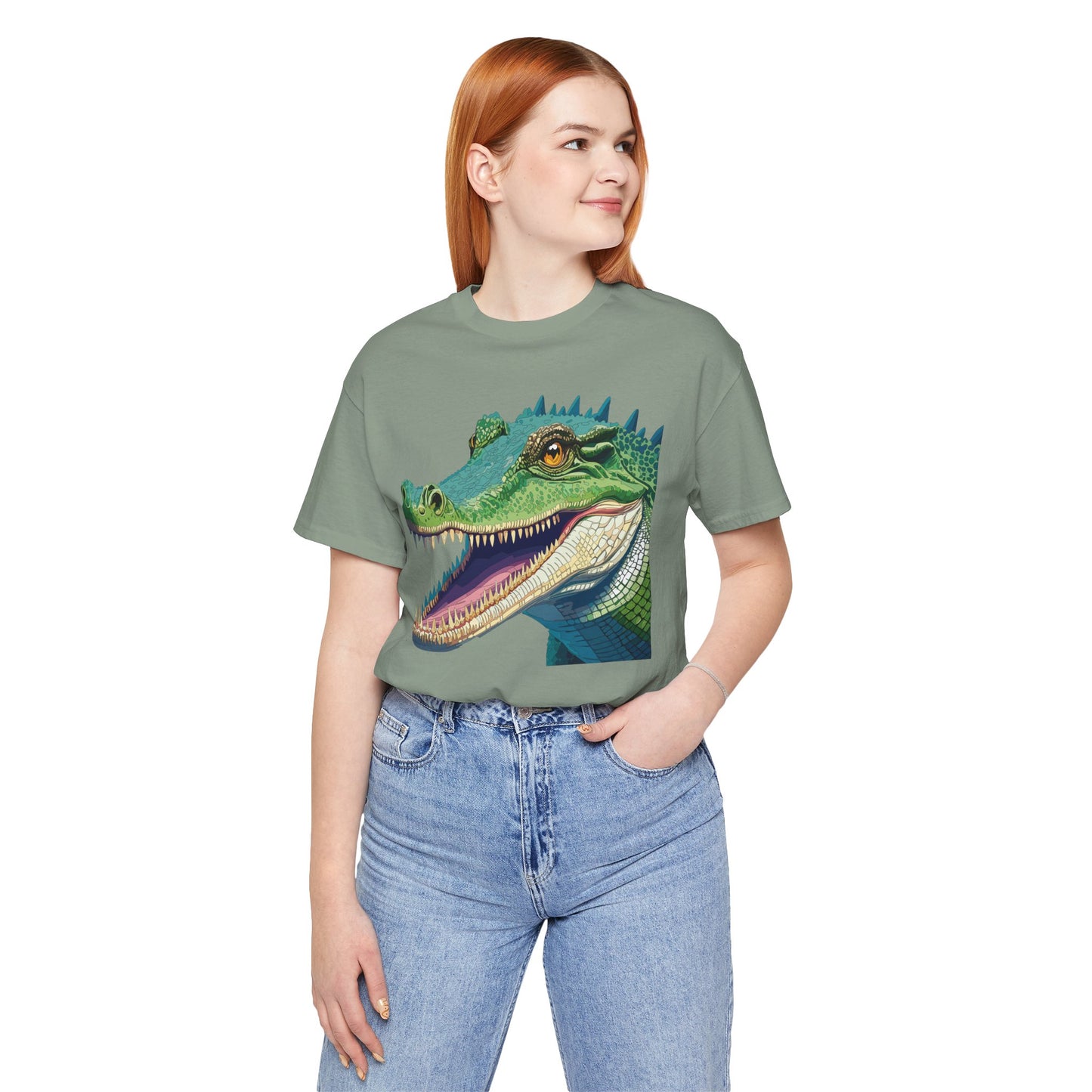 Unisex Animal Shirt, Tee Shirt with Animals, Art Design Tee Shirt, Wild Animals Shirt