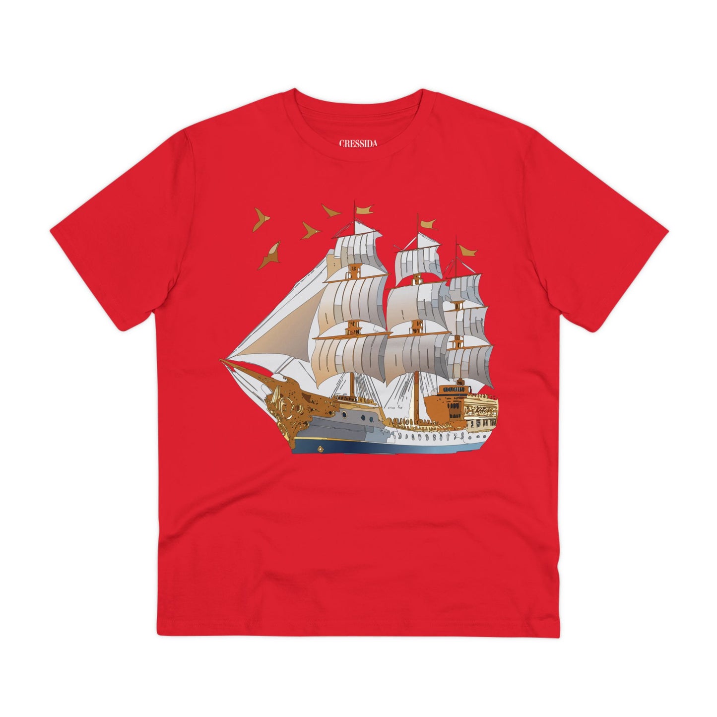 Organic T-shirt with Ship