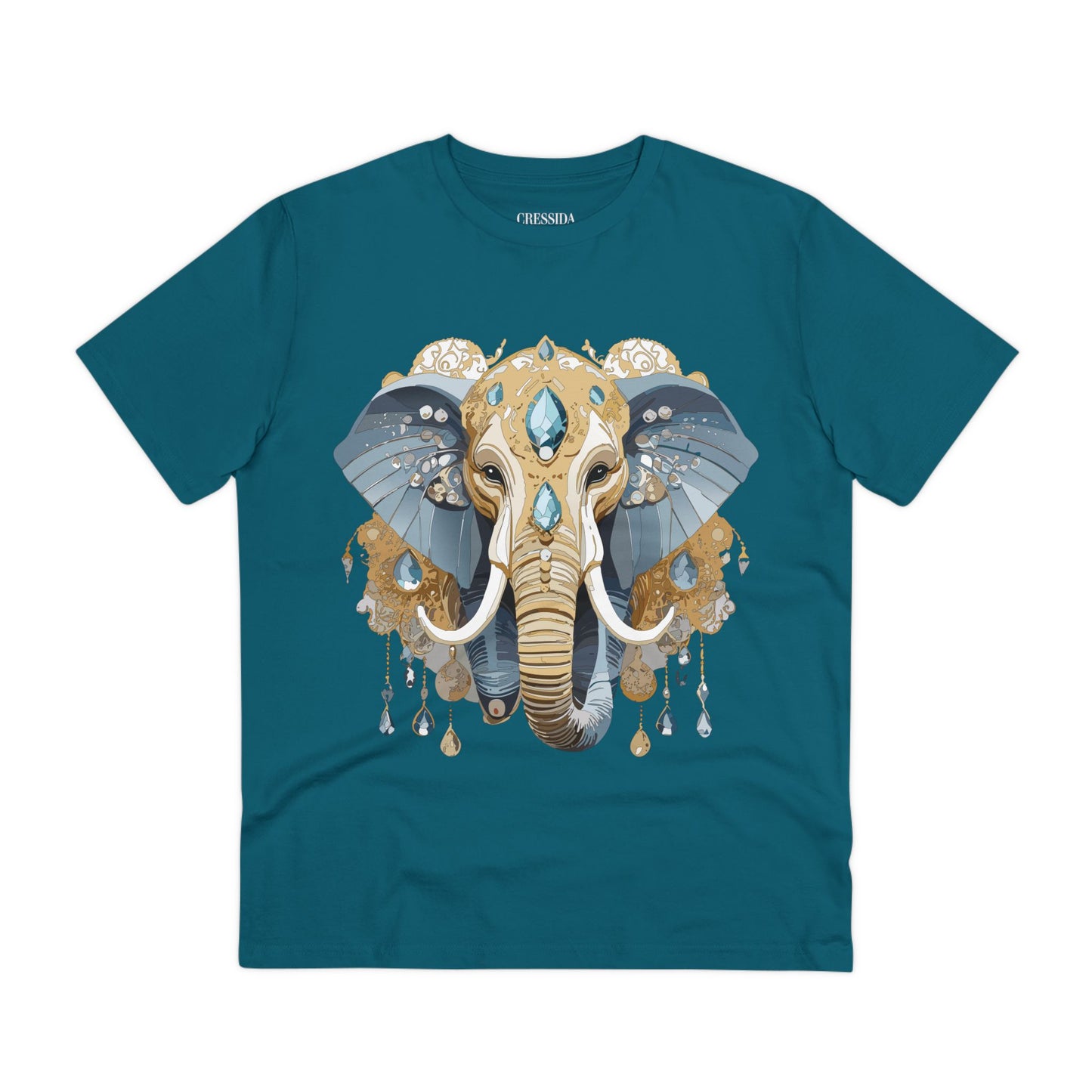 Organic T-shirt with Animals - Elephant