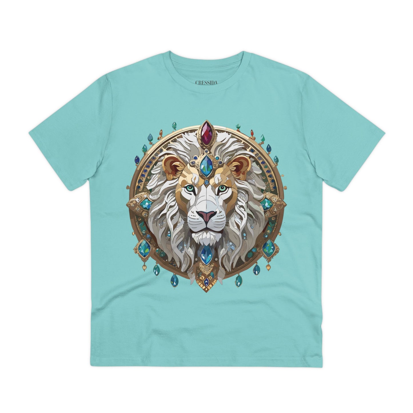 Organic T-shirt with Animals - Lion