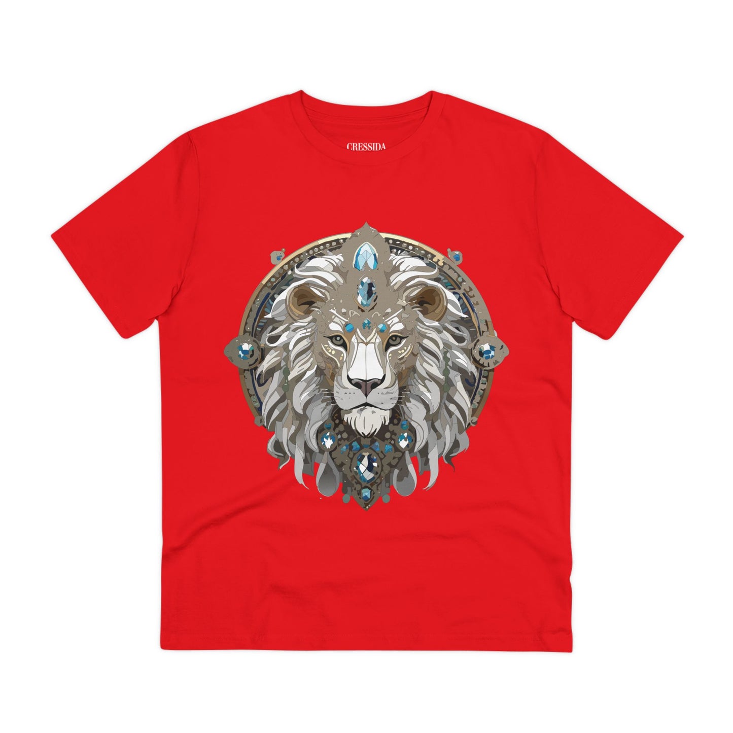 Organic T-shirt with Animals - Lion