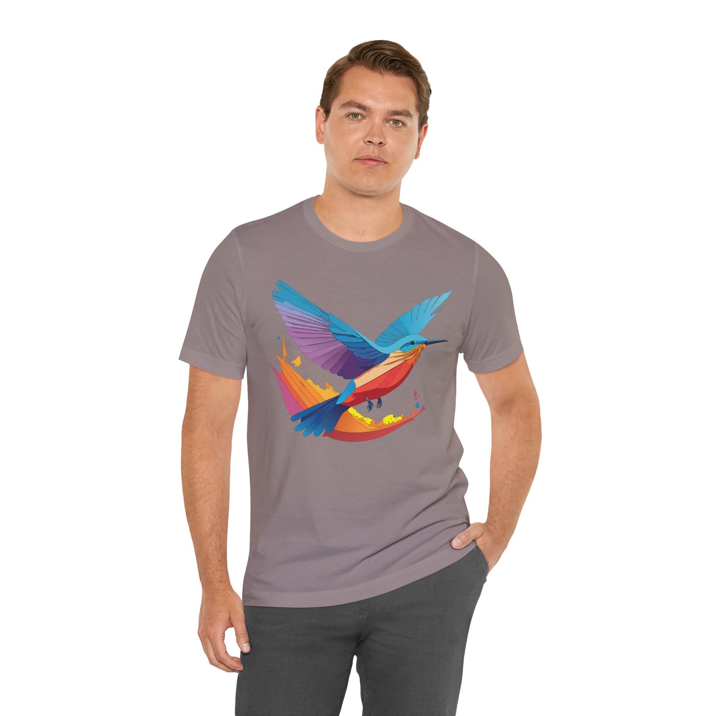 Unisex Animal Shirt, Tee Shirt with Animals, Art Design Tee Shirt, Wild Animals Shirt