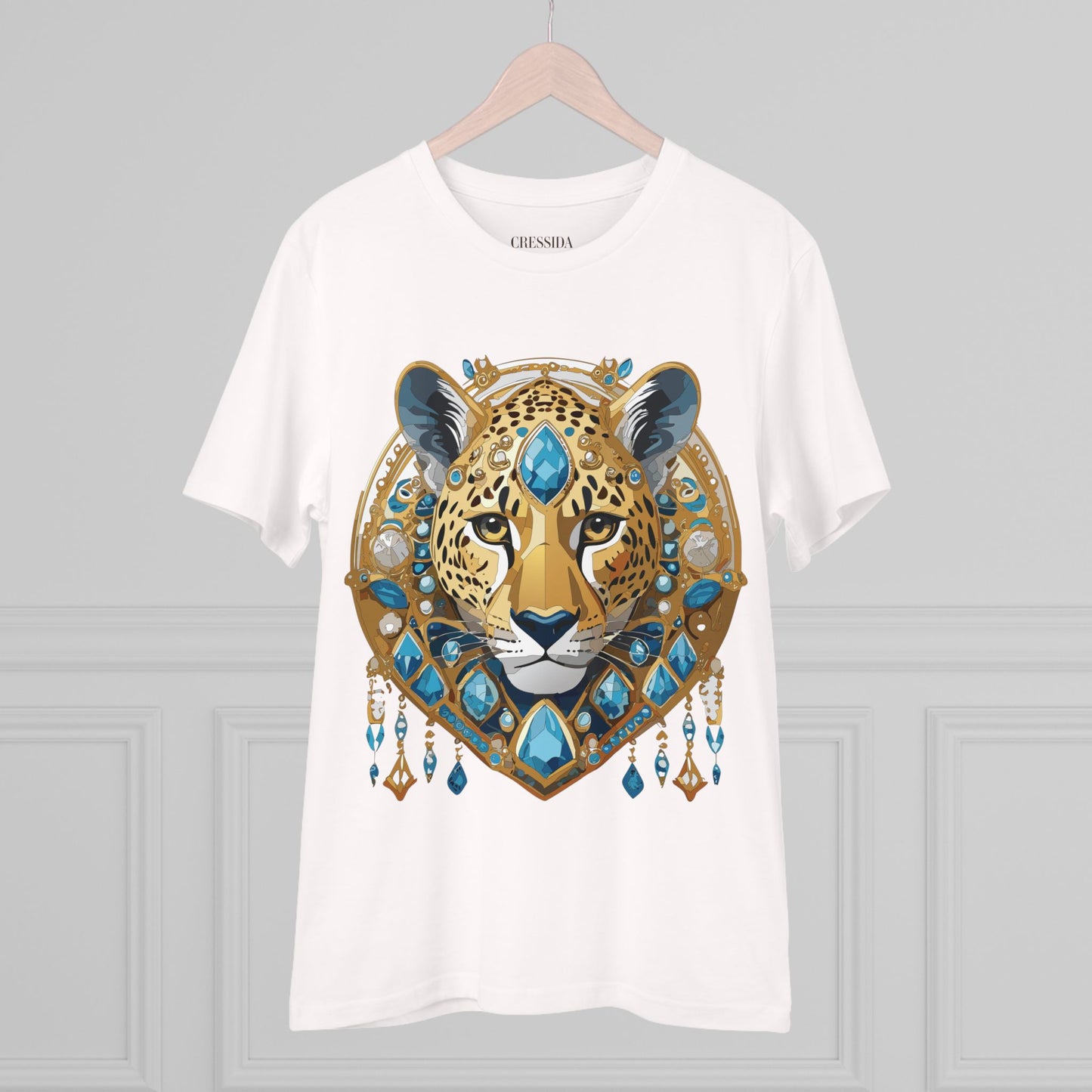 Organic T-shirt with Animals - Cheetah