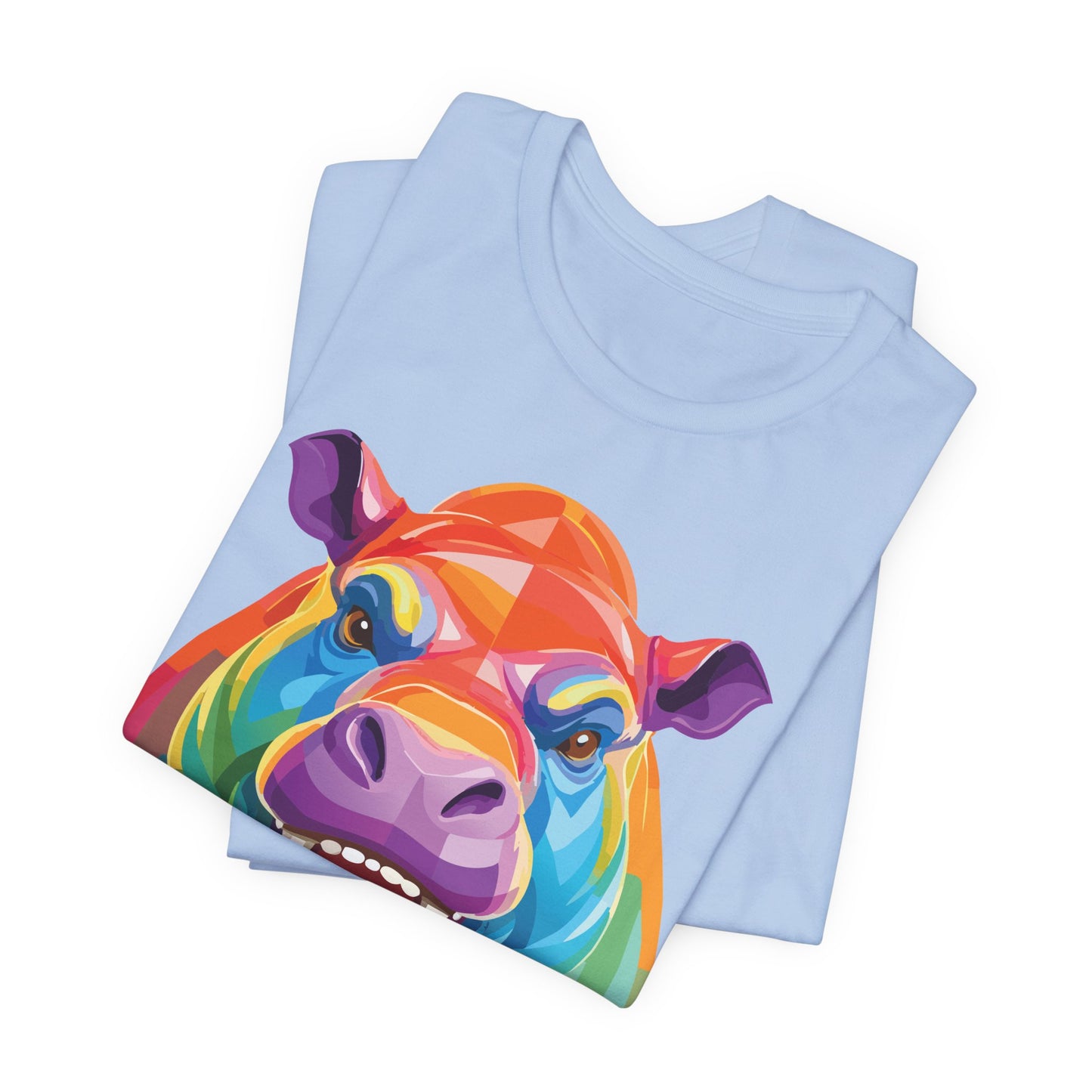 Unisex Animal Shirt, Tee Shirt with Animals, Art Design Tee Shirt, Wild Animals Shirt