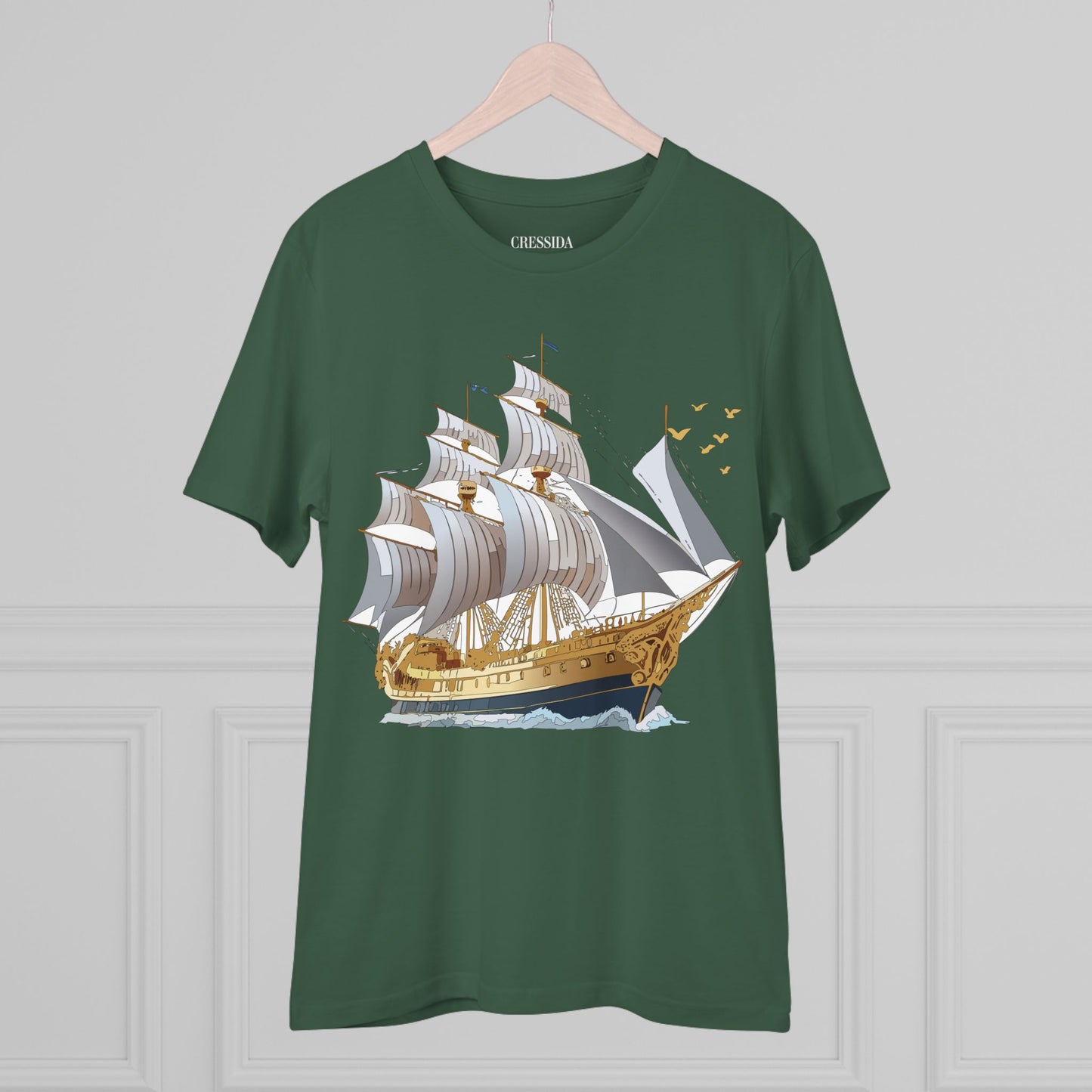 Organic T-shirt with Ship