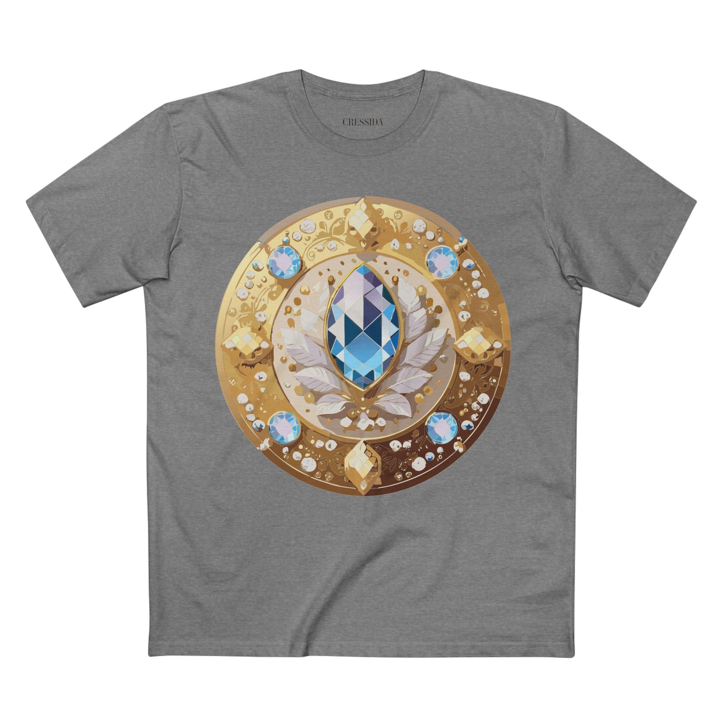 Medallion Shirt, Shirt with Medallion, Tee Shirt with Medal