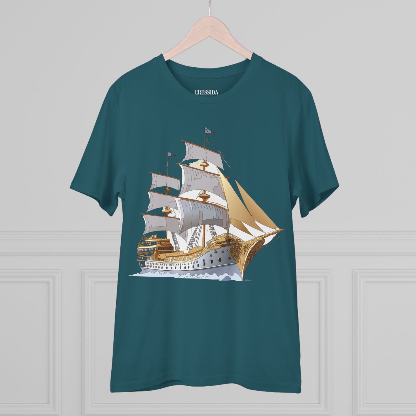 Organic T-shirt with Ship