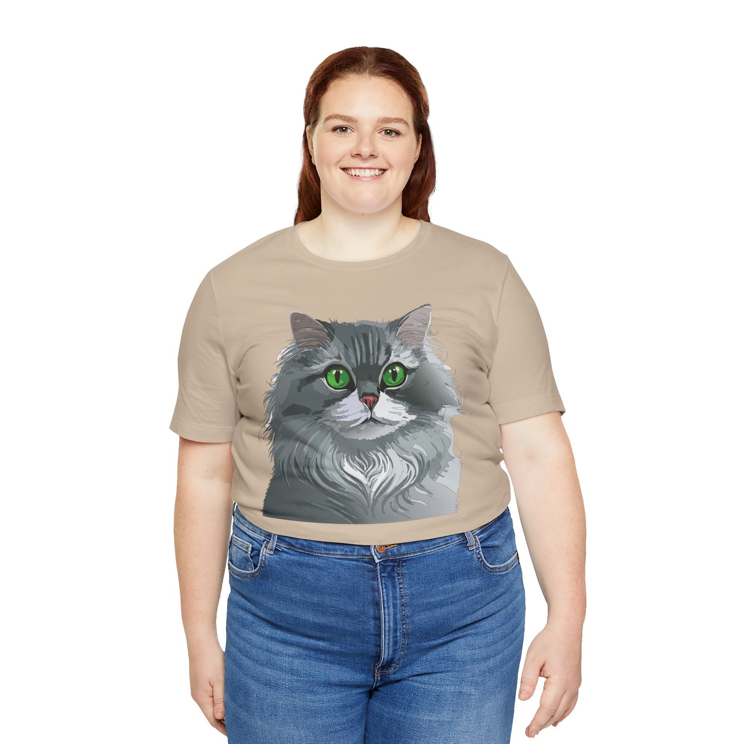 Unisex Animal Shirt, Tee Shirt with Animals, Art Design Tee Shirt, Wild Animals Shirt