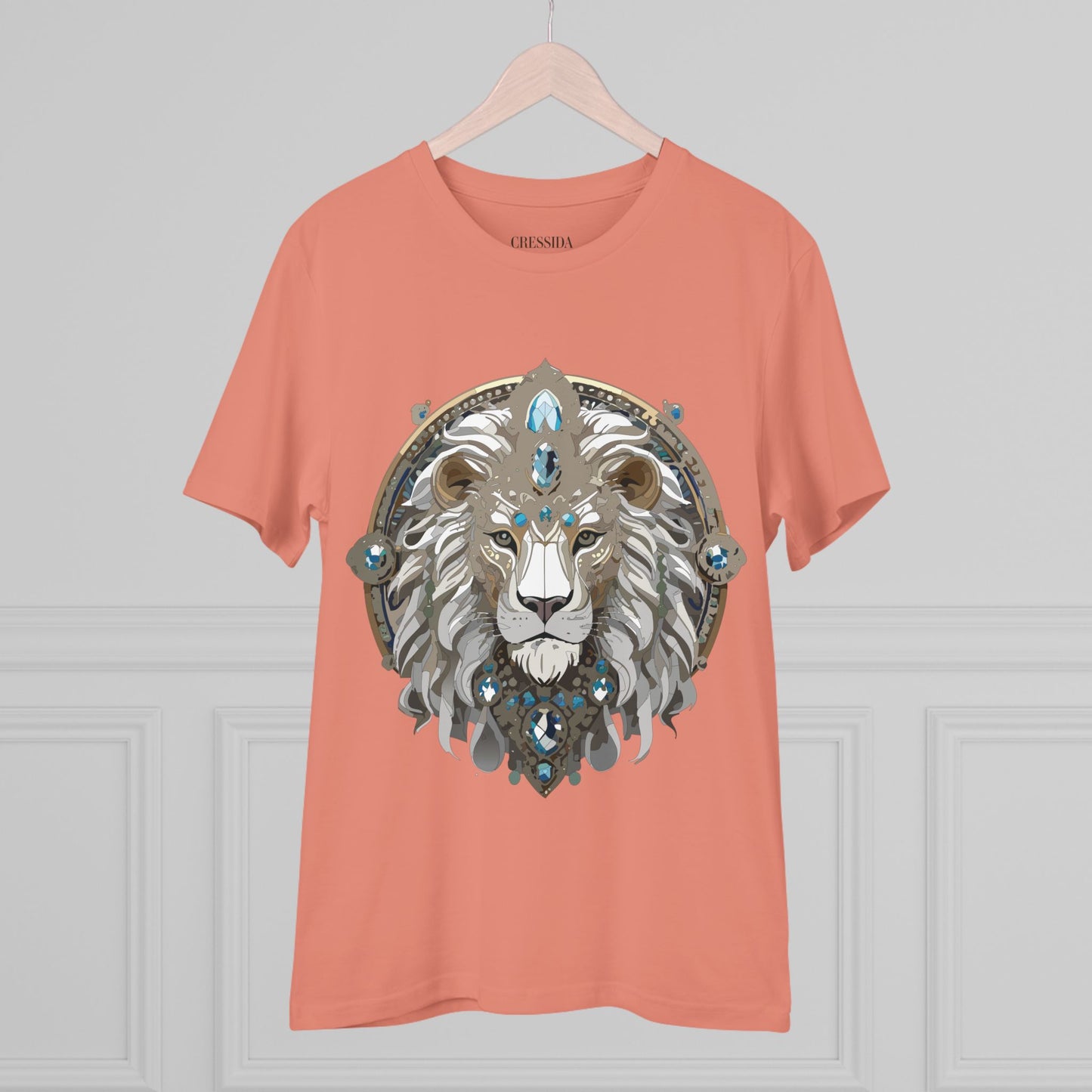 Organic T-shirt with Animals - Lion