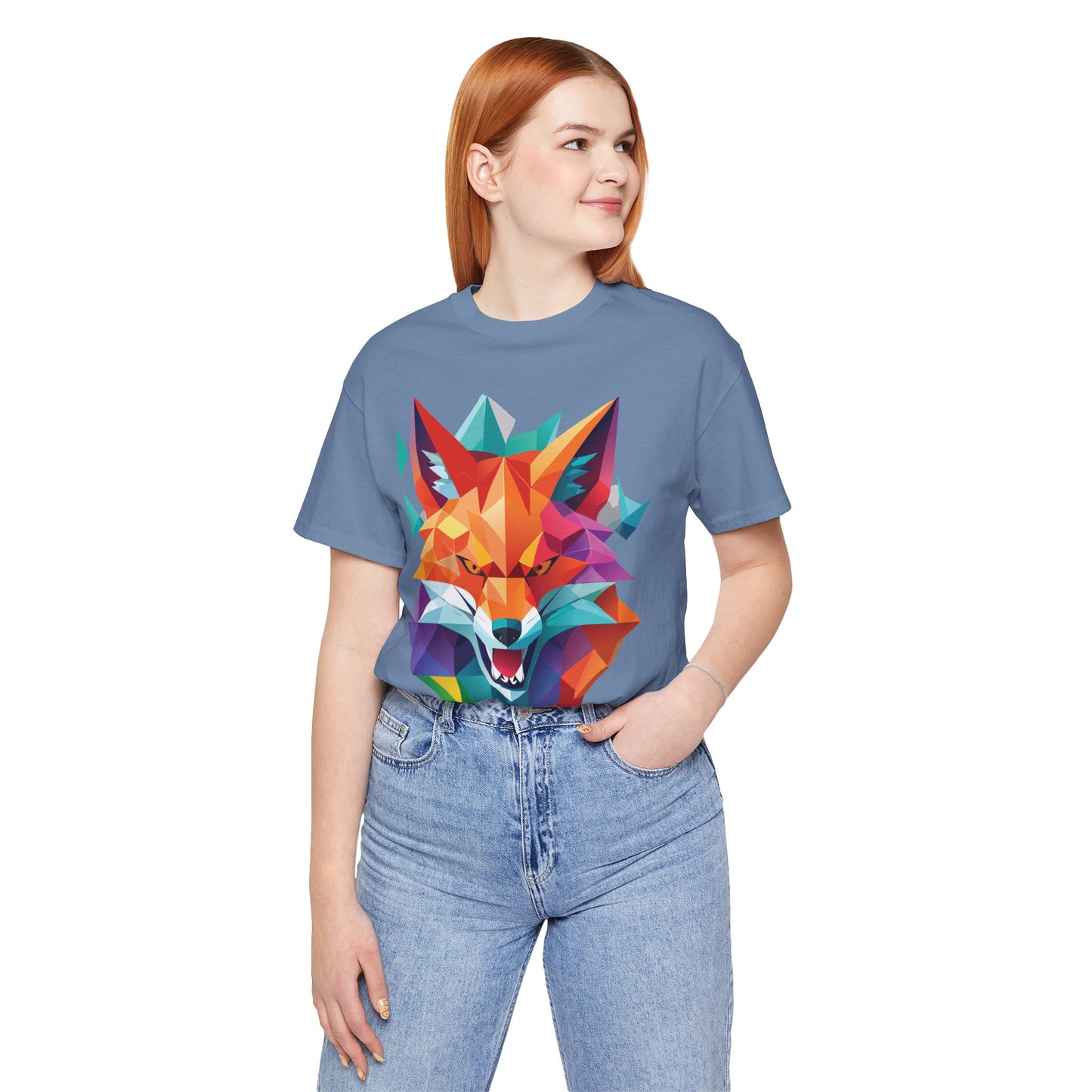 Unisex Animal Shirt, Tee Shirt with Animals, Art Design Tee Shirt, Wild Animals Shirt