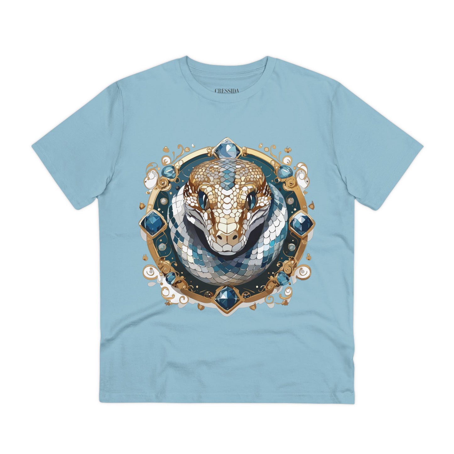 Organic T-shirt with Animals - Python