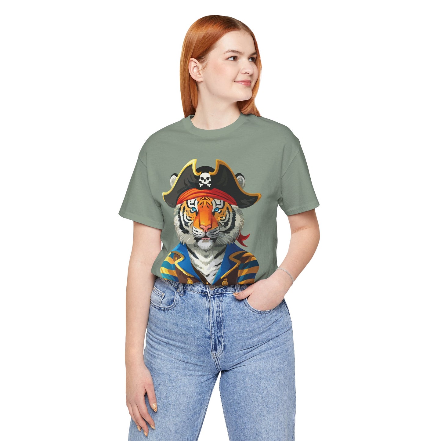 Unisex Animal Shirt, Tee Shirt with Animals, Art Design Tee Shirt, Wild Animals Shirt