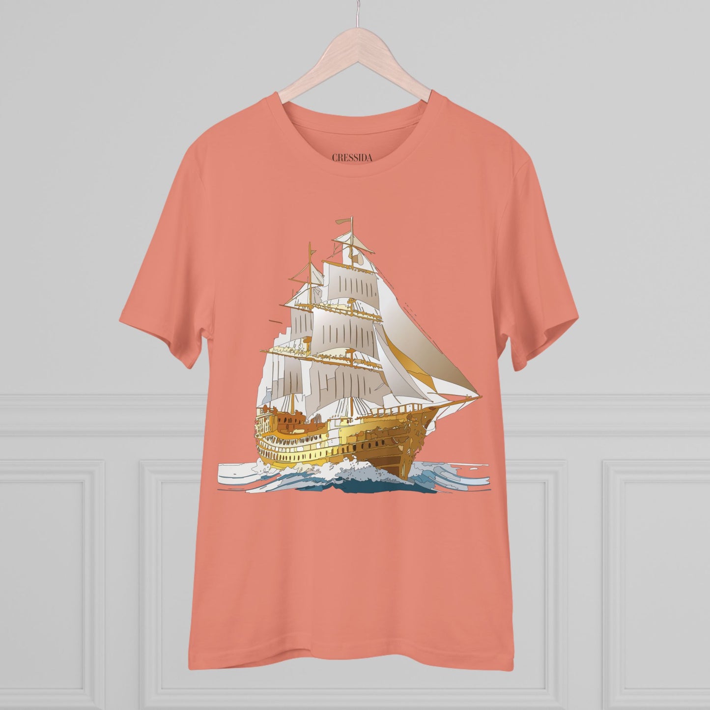 Organic T-shirt with Ship