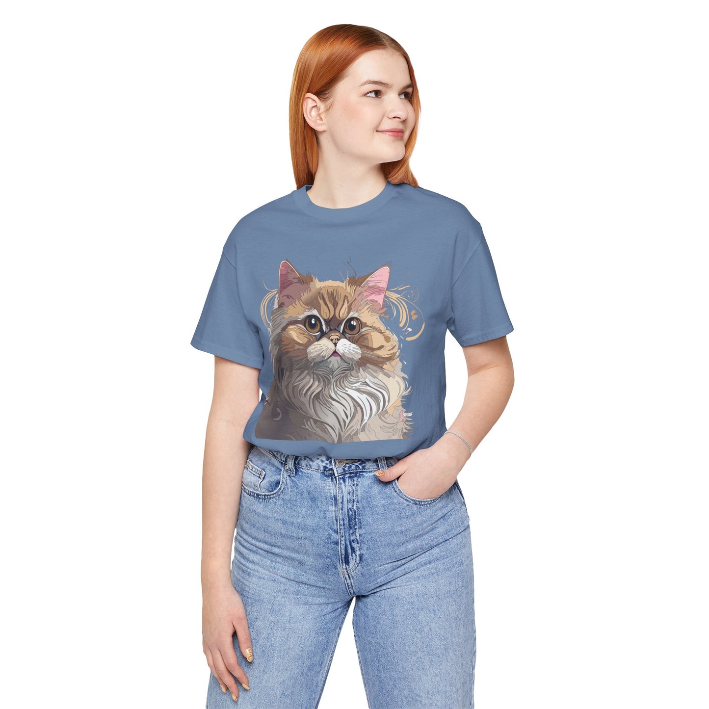 Unisex Animal Shirt, Tee Shirt with Animals, Art Design Tee Shirt, Wild Animals Shirt