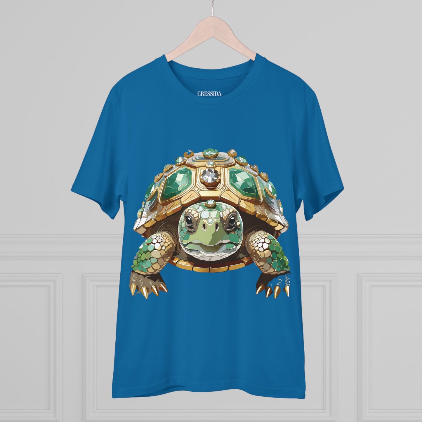 Organic T-shirt with Animals - Turtle