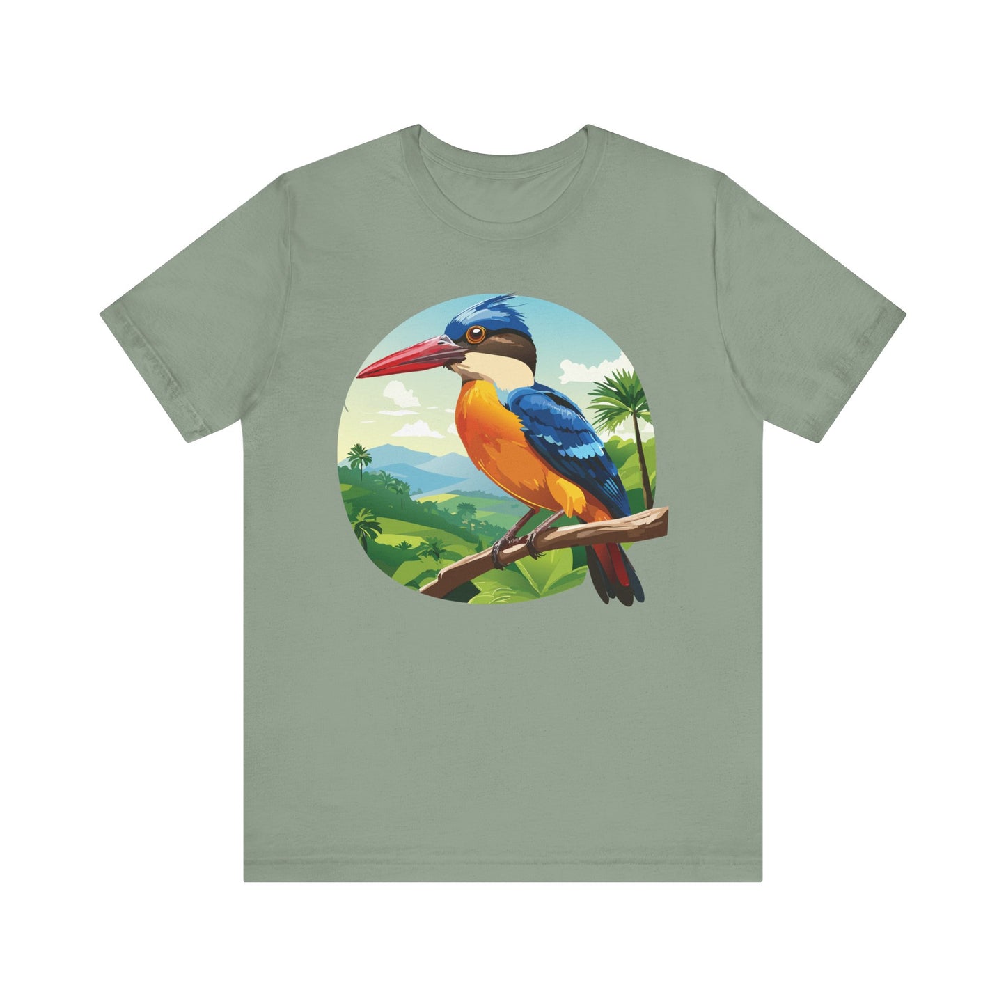 Unisex Animal Shirt, Tee Shirt with Animals, Art Design Tee Shirt, Wild Animals Shirt