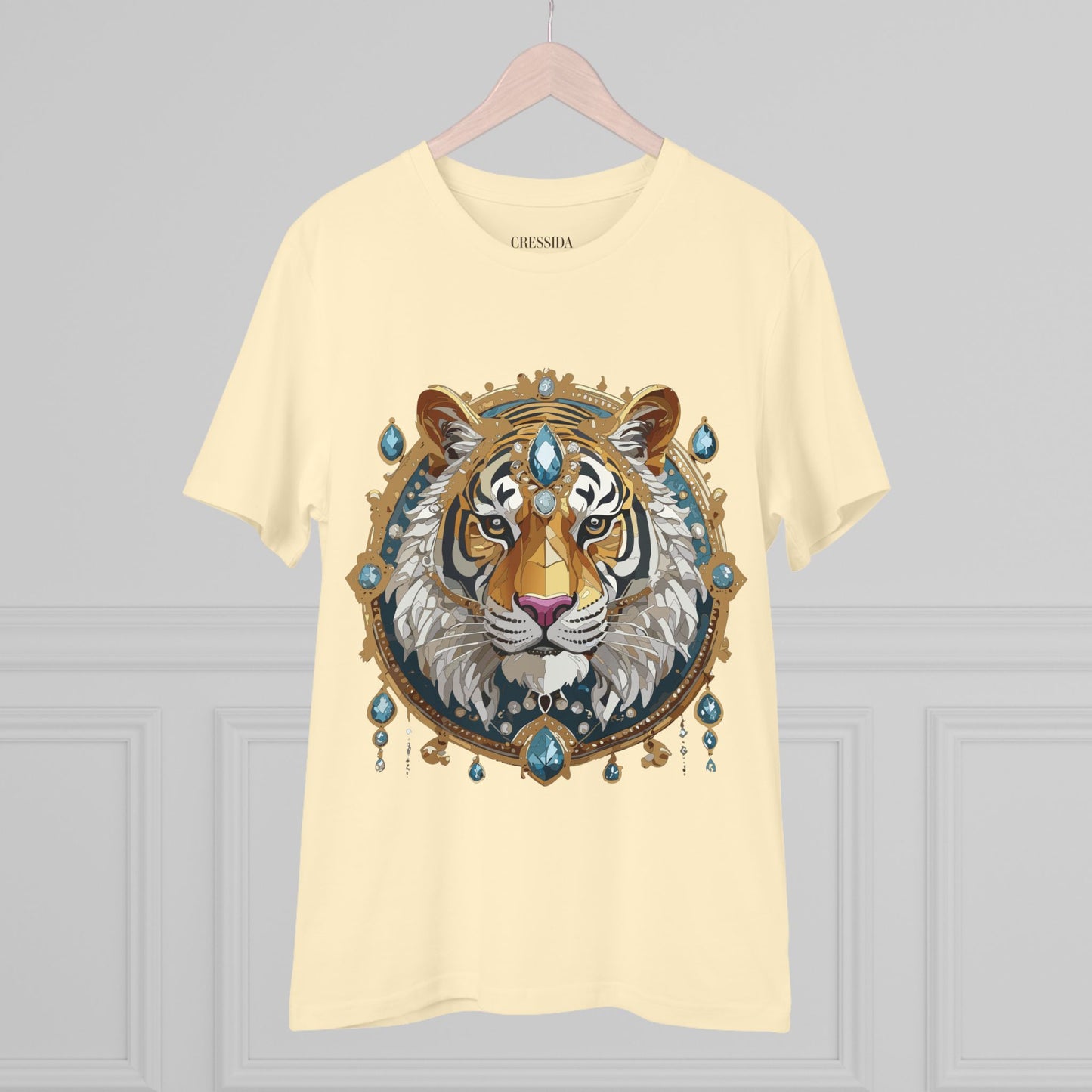 Organic T-shirt with Animals - Tiger