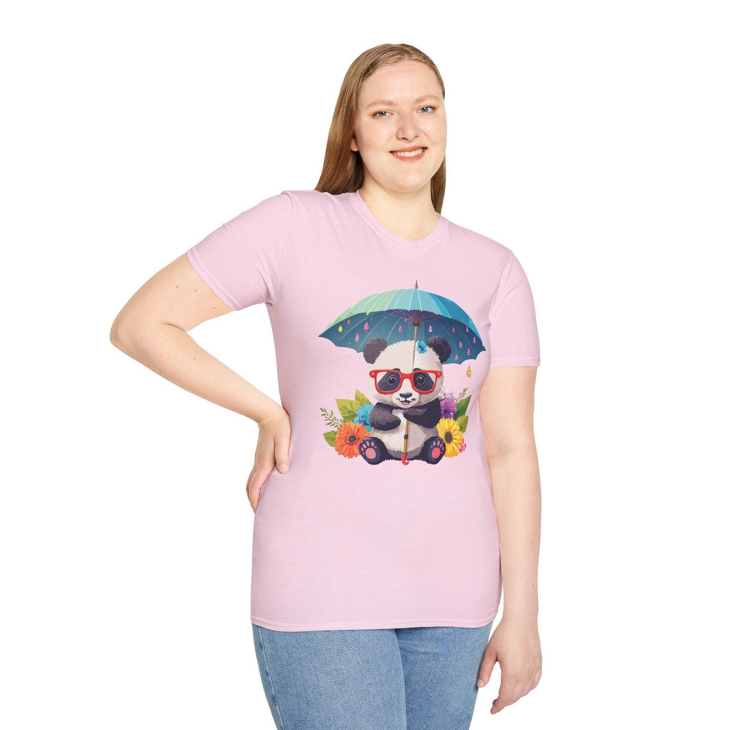 Panda Shirt, T Shirt with Panda, Animal Shirt, Tee Shirt with Animals