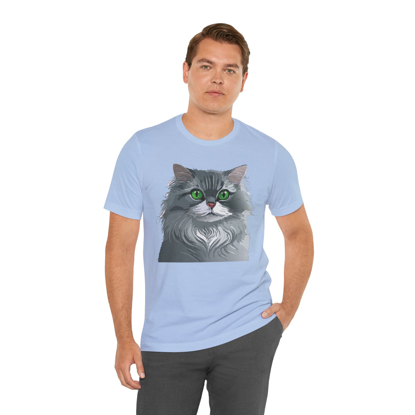 Unisex Animal Shirt, Tee Shirt with Animals, Art Design Tee Shirt, Wild Animals Shirt