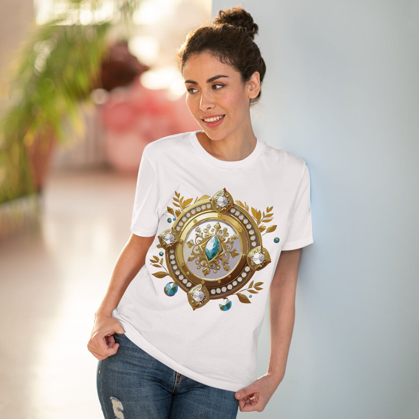 Organic T-shirt with Treasure