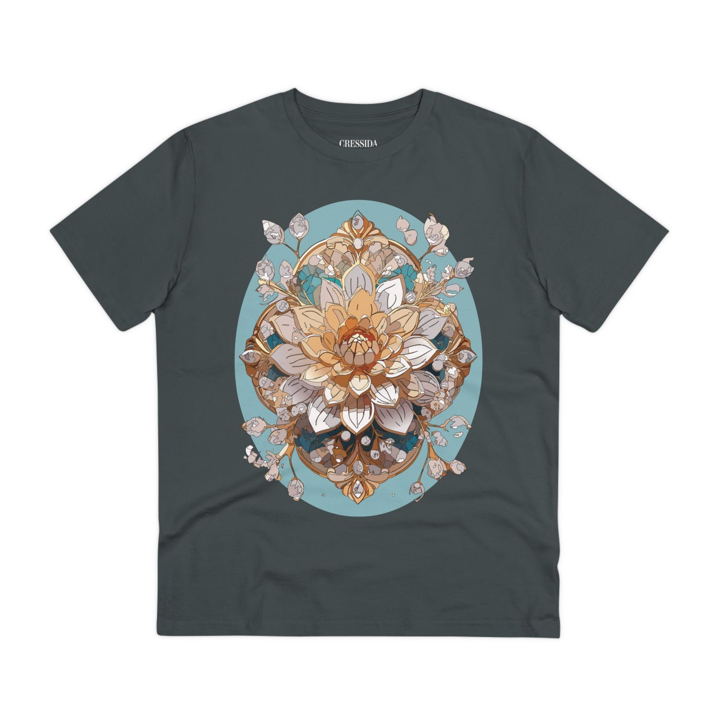 Organic T-shirt with Flower