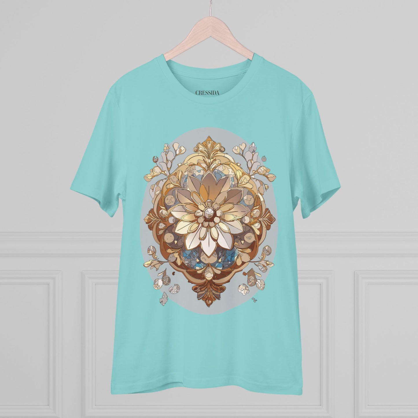 Organic T-shirt with Flower