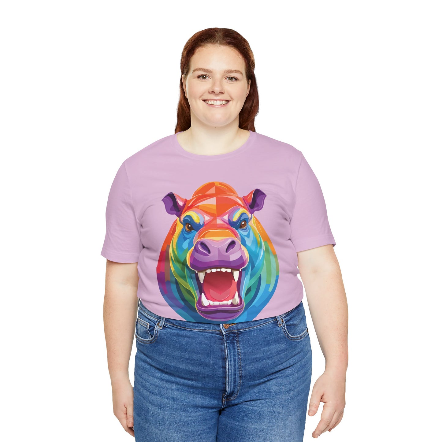 Unisex Animal Shirt, Tee Shirt with Animals, Art Design Tee Shirt, Wild Animals Shirt