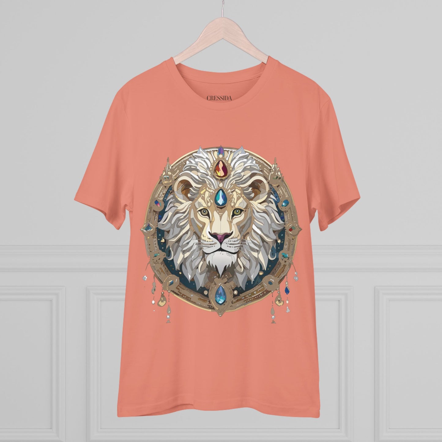 Organic T-shirt with Animals - Lion