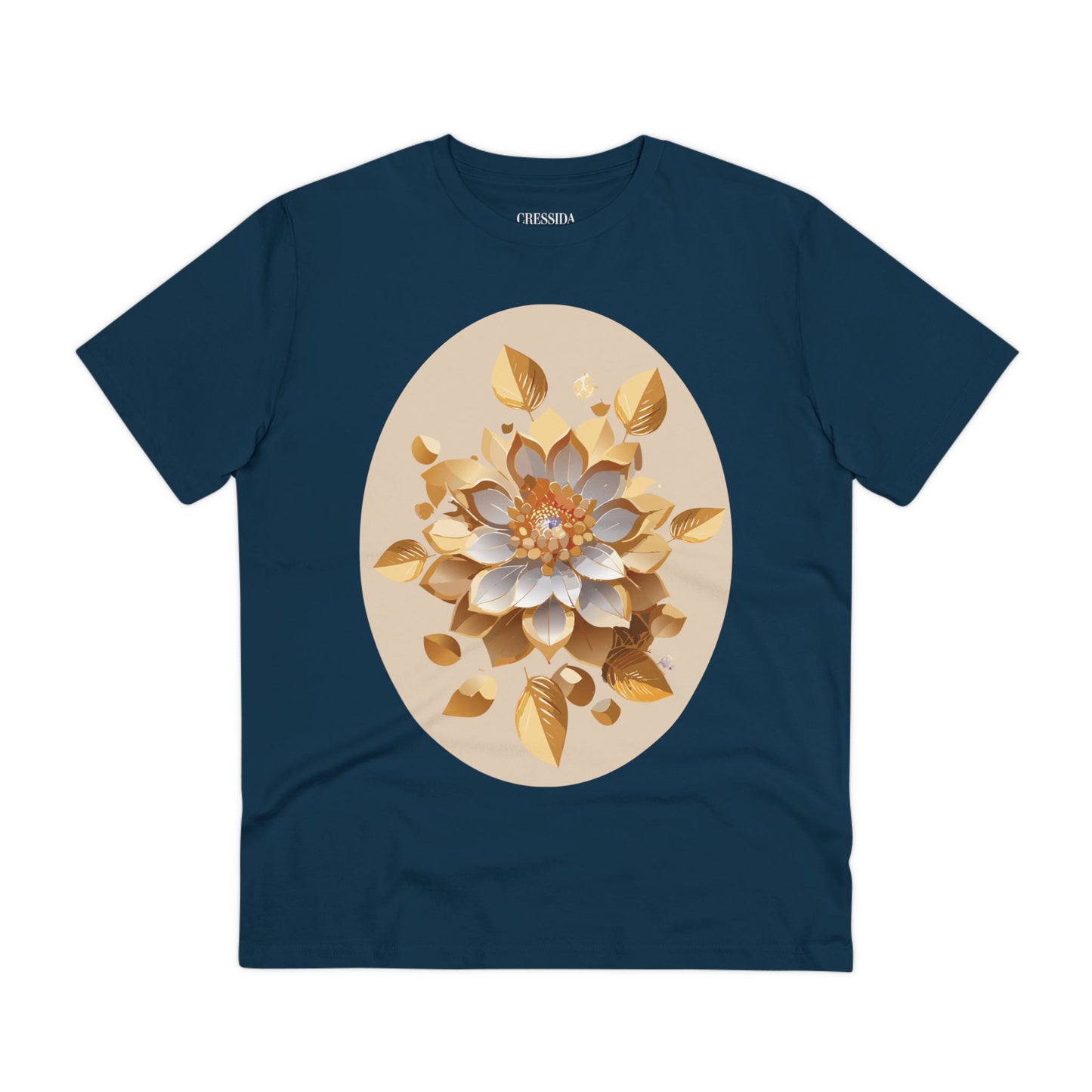 Organic T-shirt with Flower