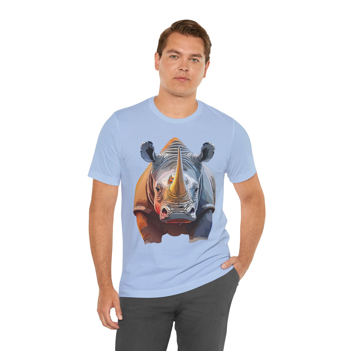 Unisex Animal Shirt, Tee Shirt with Animals, Art Design Tee Shirt, Wild Animals Shirt