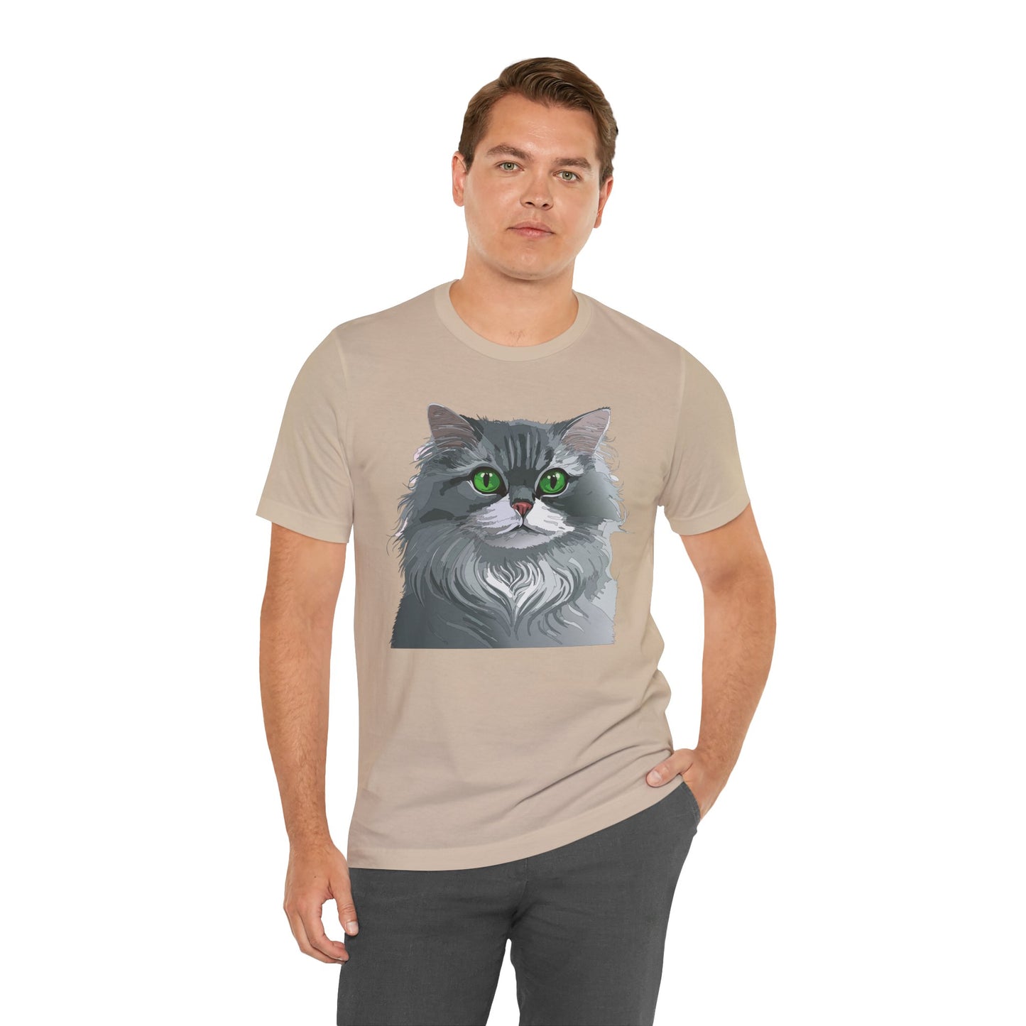 Unisex Animal Shirt, Tee Shirt with Animals, Art Design Tee Shirt, Wild Animals Shirt
