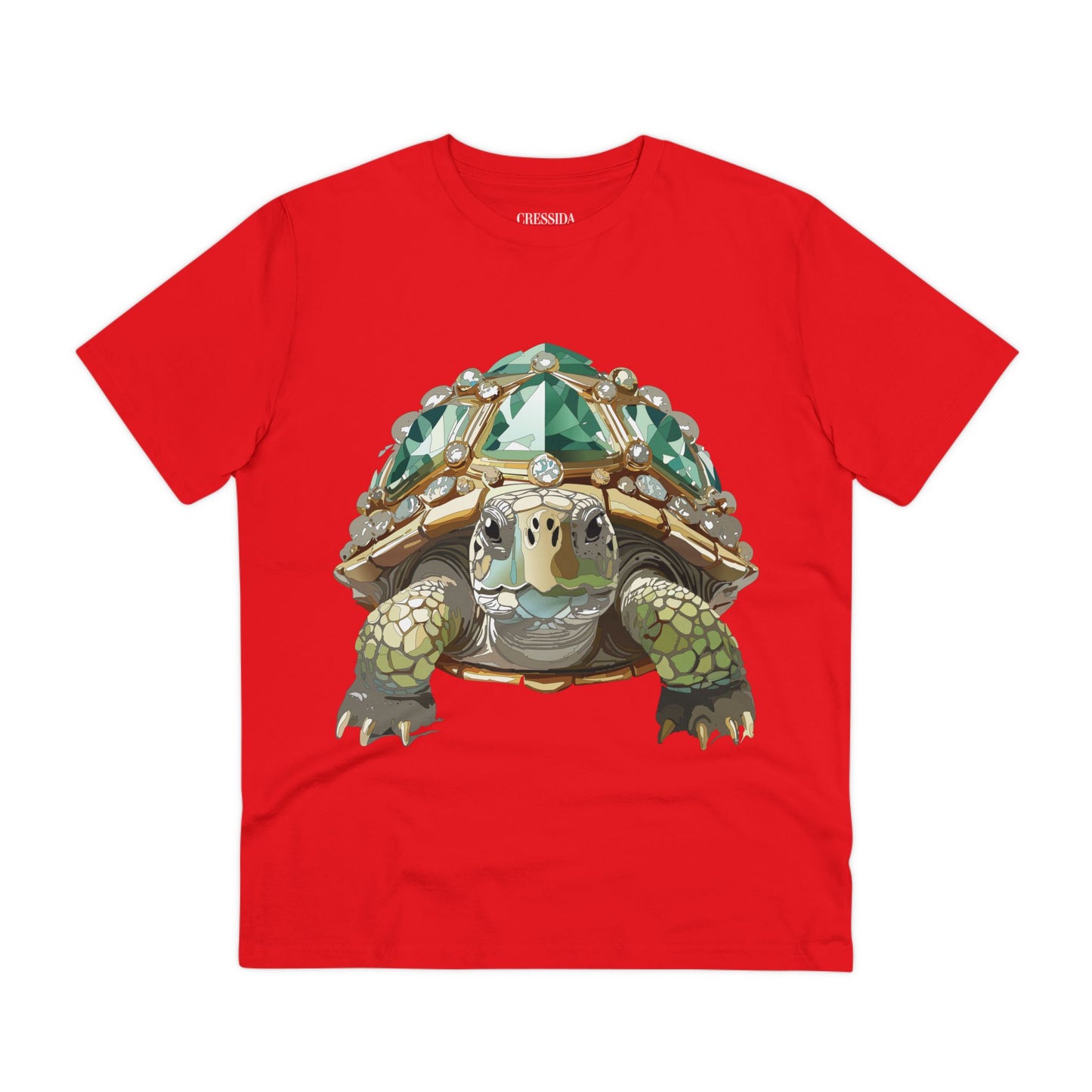 Organic T-shirt with Animals - Turtle