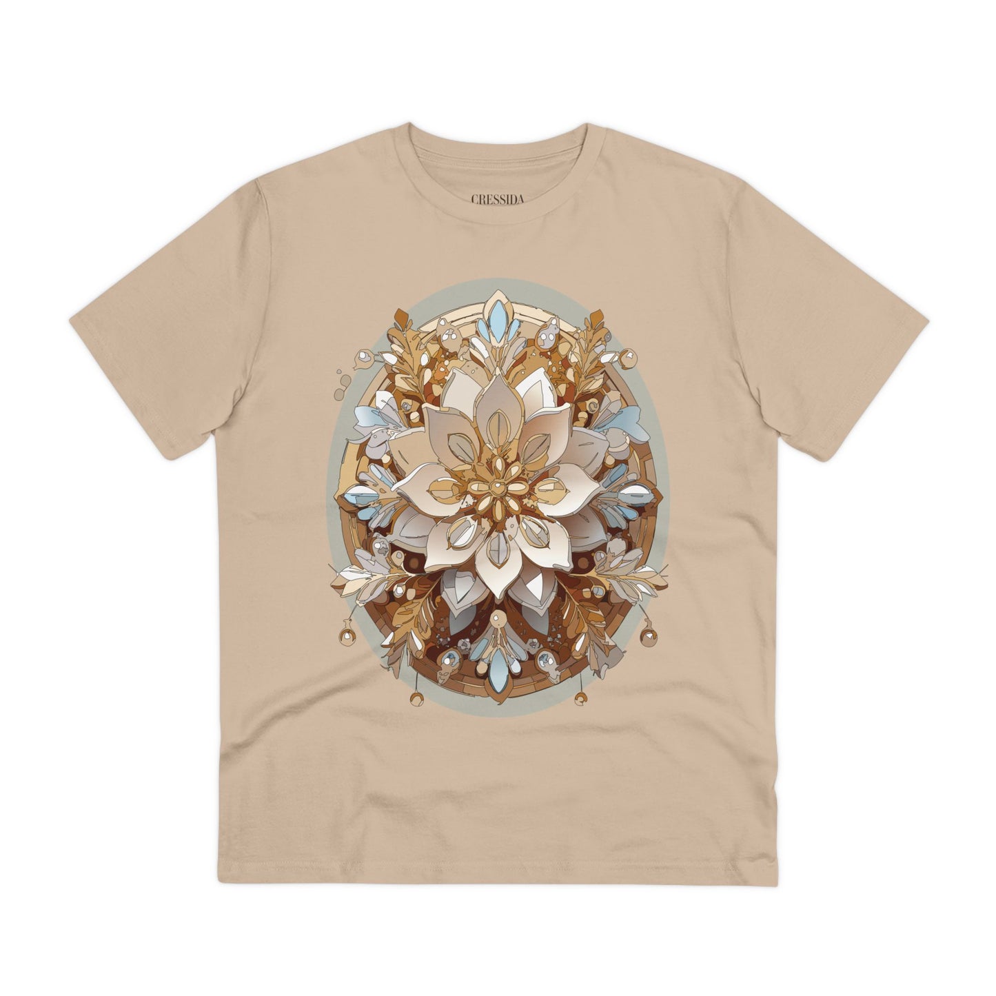 Organic T-shirt with Flower