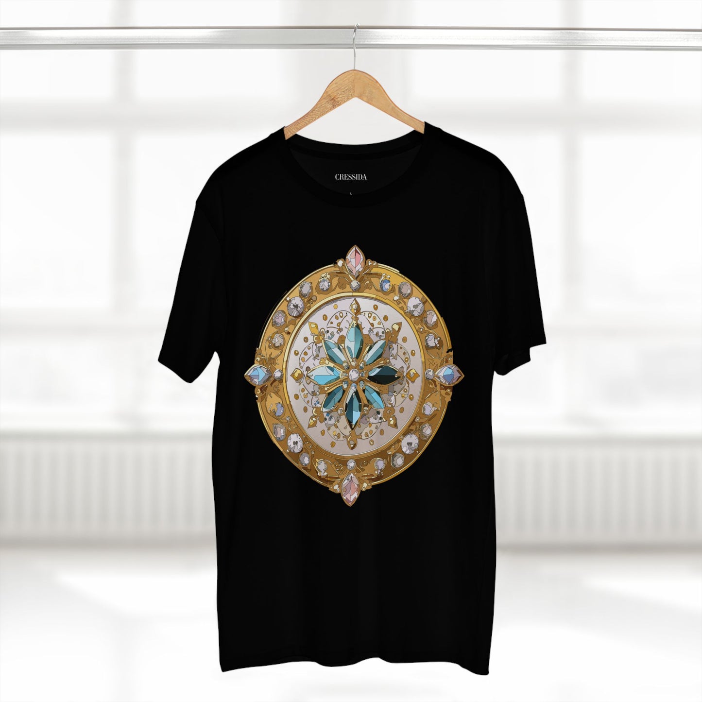 Medallion Shirt, Shirt with Medallion, Tee Shirt with Medal