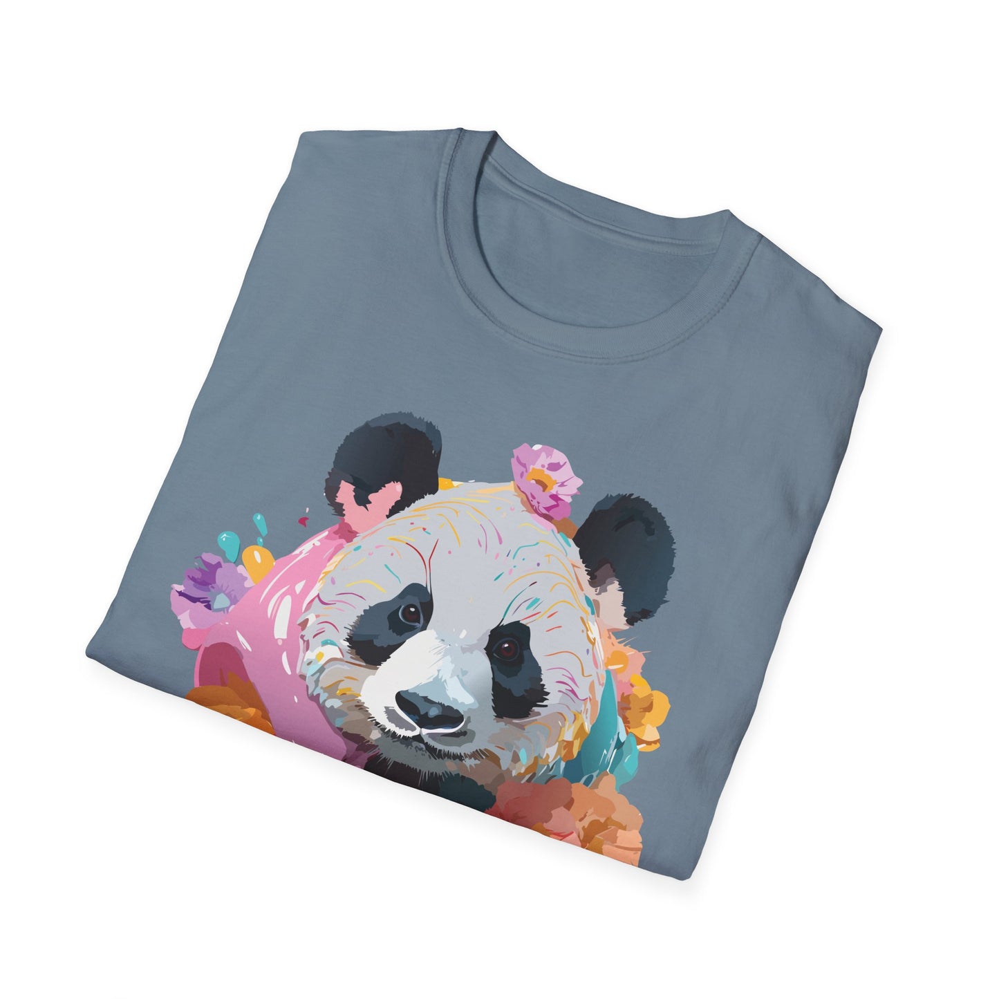 Panda Shirt, T Shirt with Panda, Animal Shirt, Tee Shirt with Animals