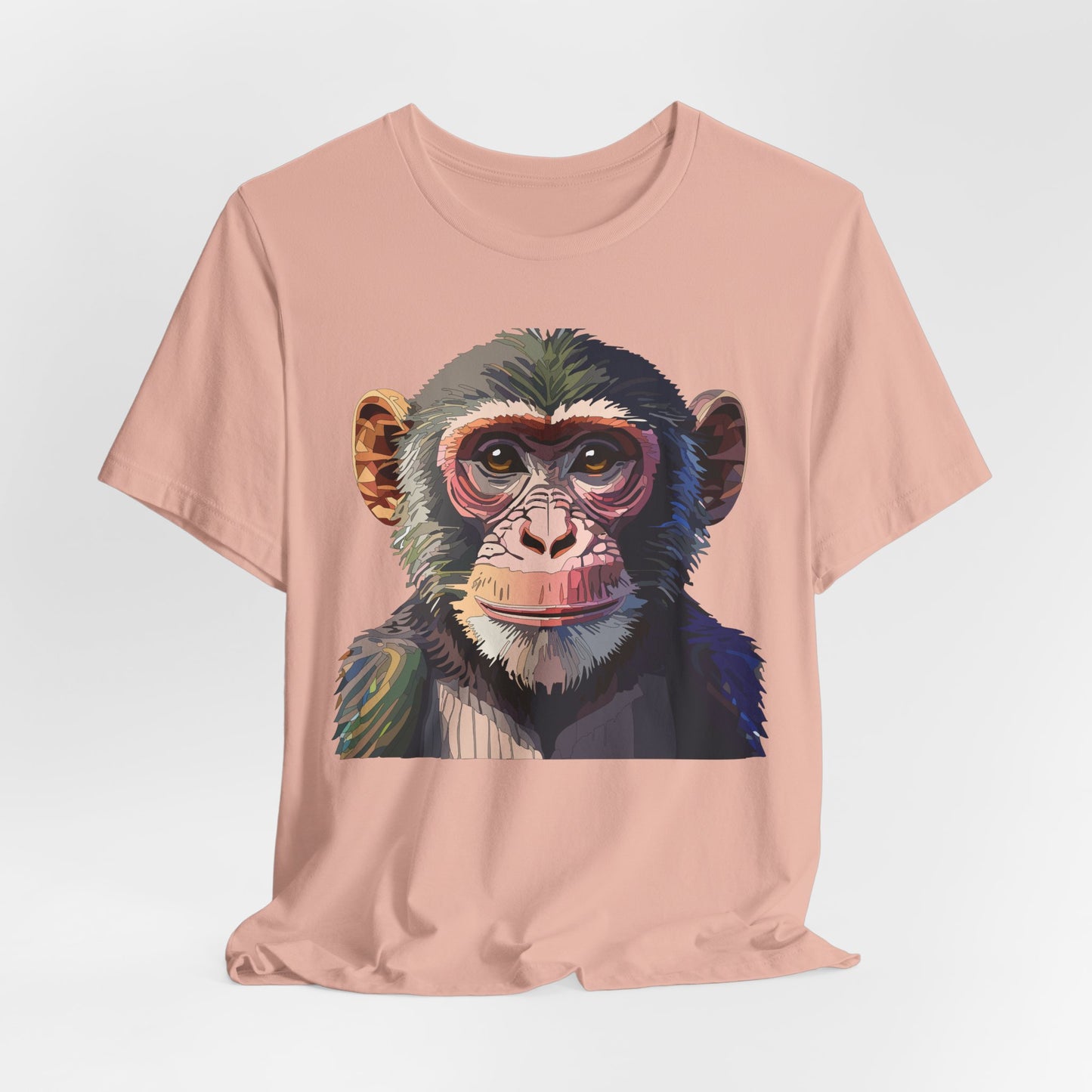 Unisex Animal Shirt, Tee Shirt with Animals, Art Design Tee Shirt, Wild Animals Shirt