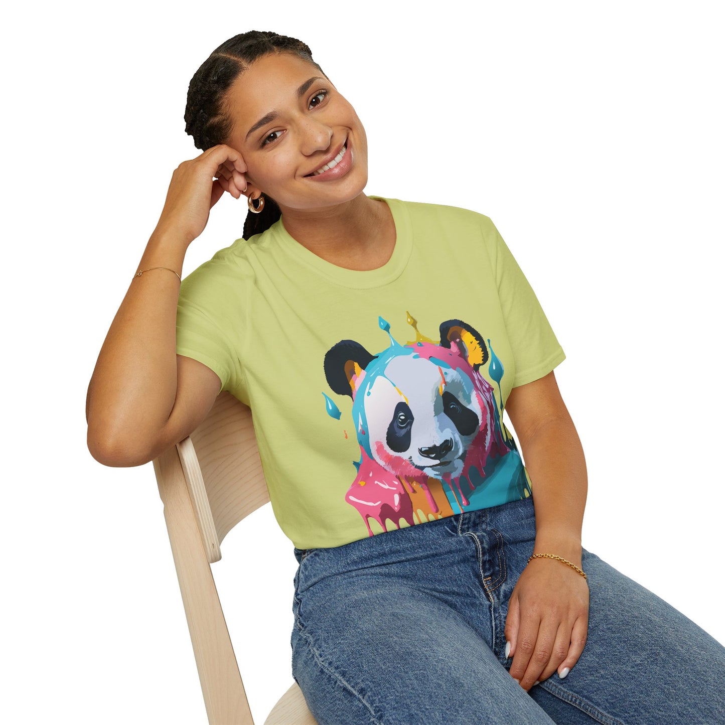 Panda Shirt, T Shirt with Panda, Animal Shirt, Tee Shirt with Animals