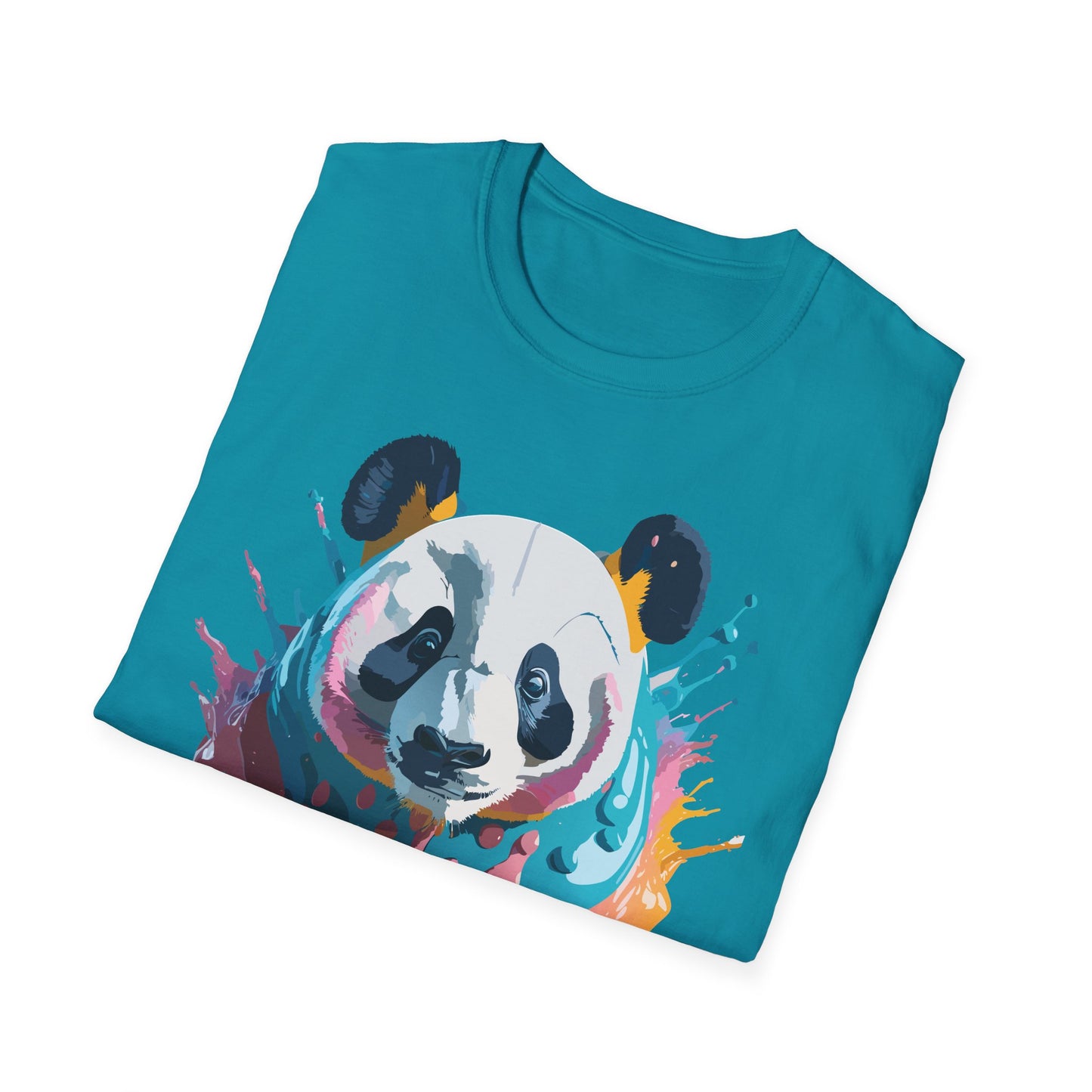 Panda Shirt, T Shirt with Panda, Animal Shirt, Tee Shirt with Animals