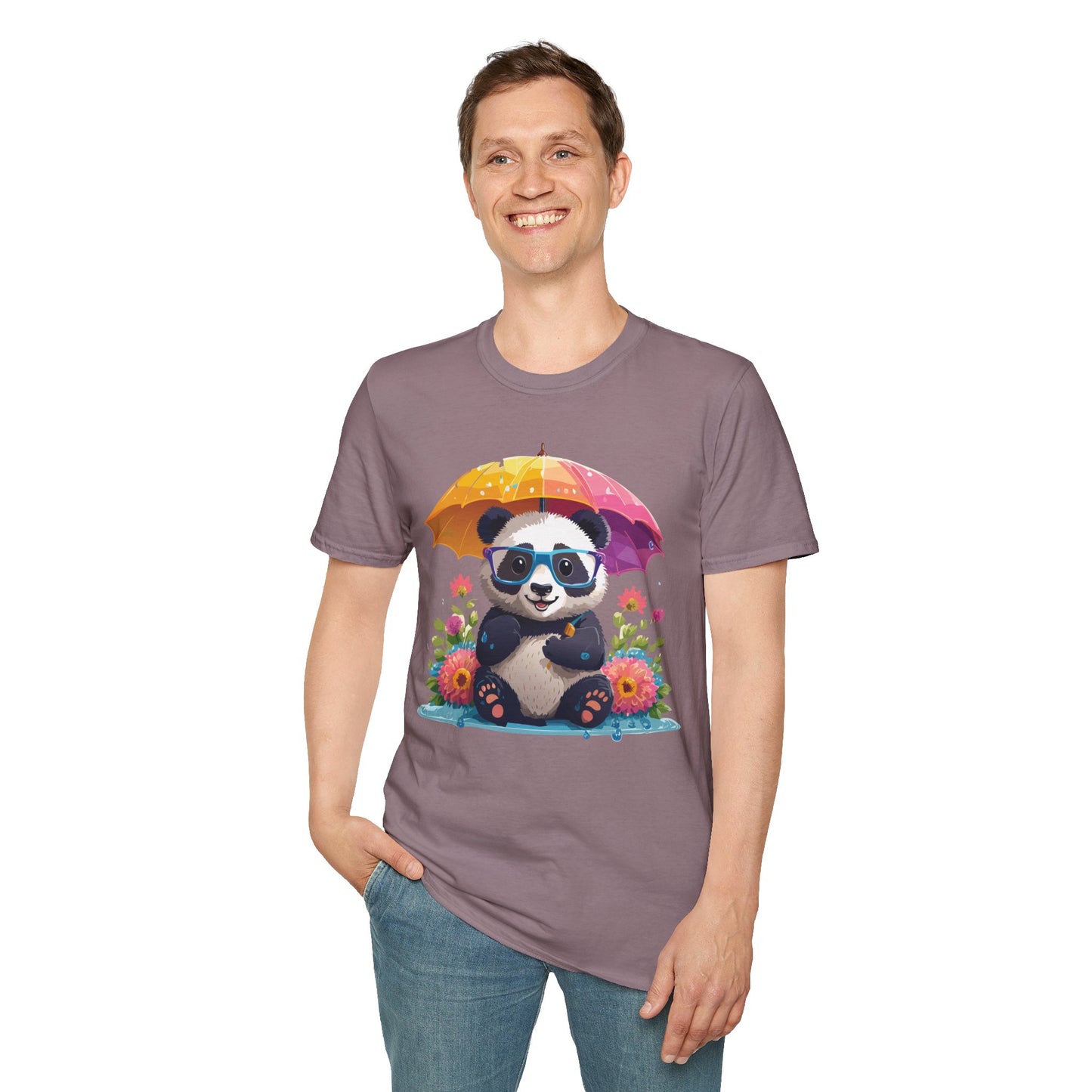 Panda Shirt, T Shirt with Panda, Animal Shirt, Tee Shirt with Animals