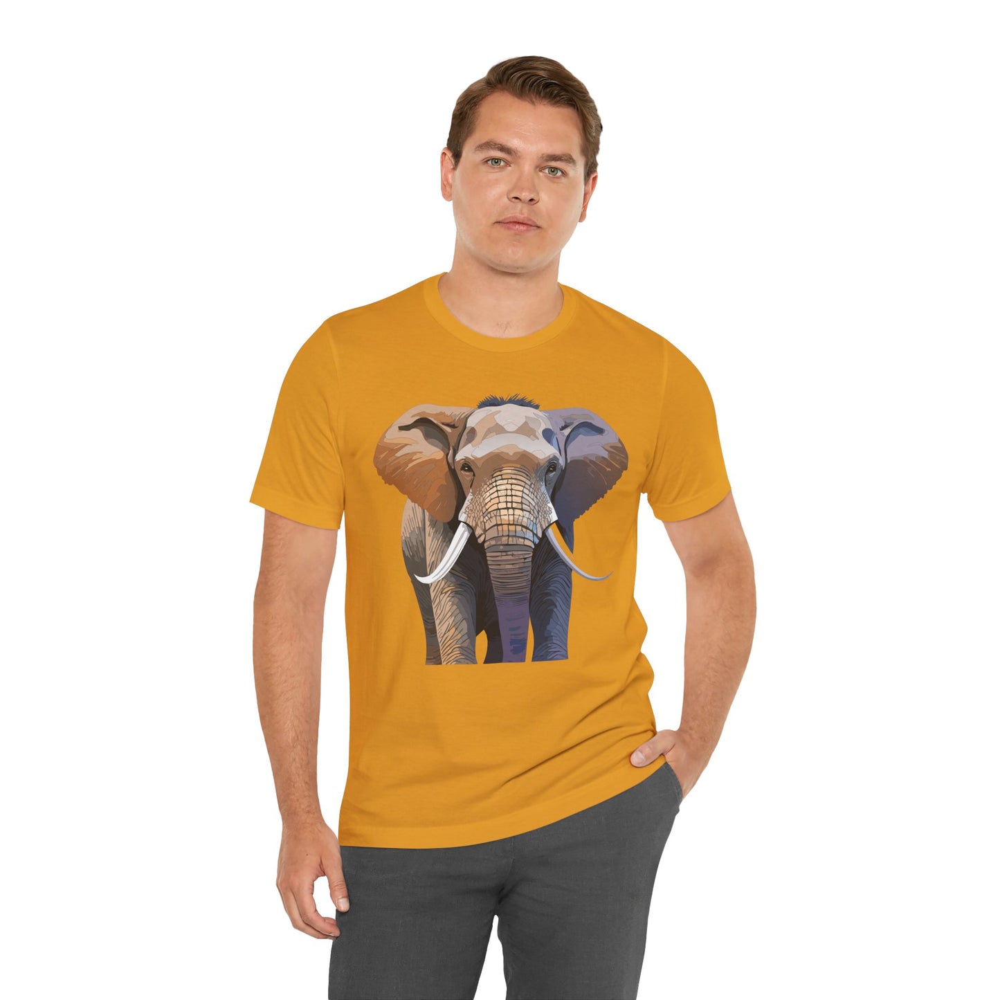 Unisex Animal Shirt, Tee Shirt with Animals, Art Design Tee Shirt, Wild Animals Shirt
