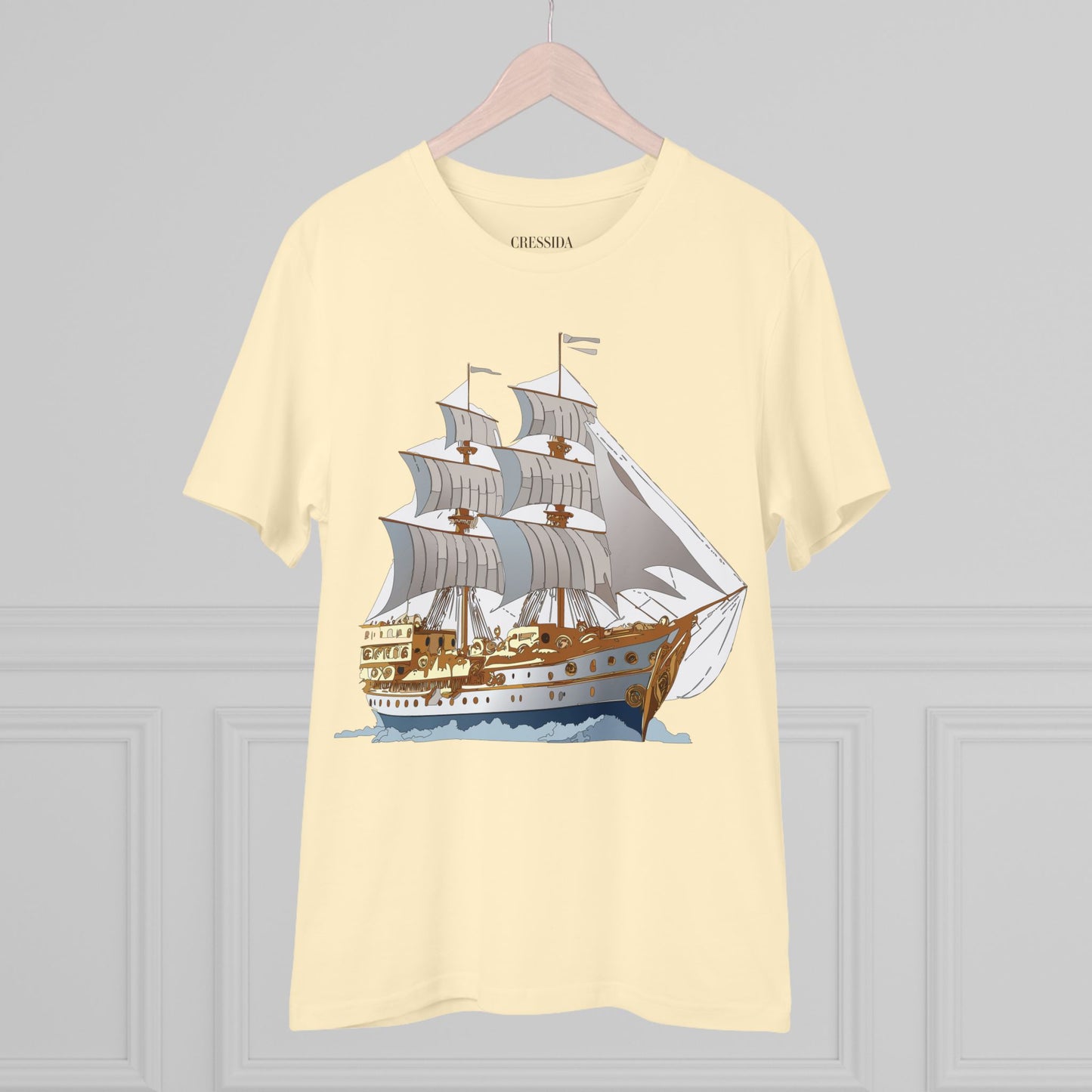 Organic T-shirt with Ship