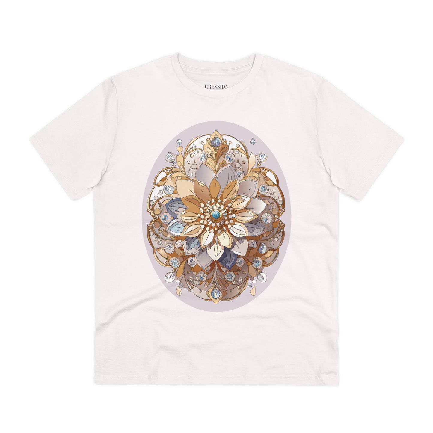 Organic T-shirt with Flower