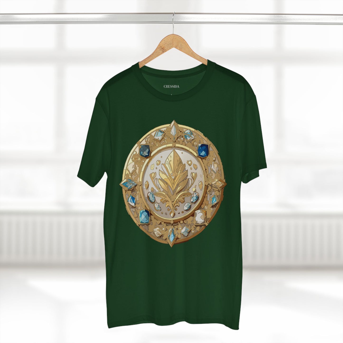 Medallion Shirt, Shirt with Medallion, Tee Shirt with Medal