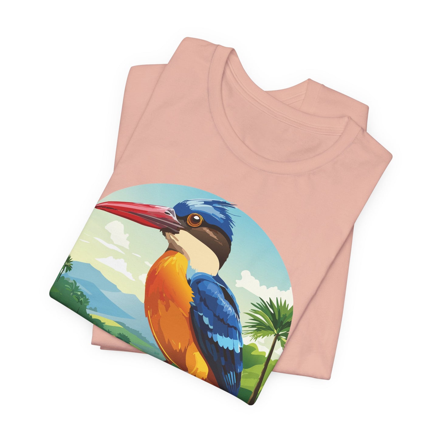 Unisex Animal Shirt, Tee Shirt with Animals, Art Design Tee Shirt, Wild Animals Shirt
