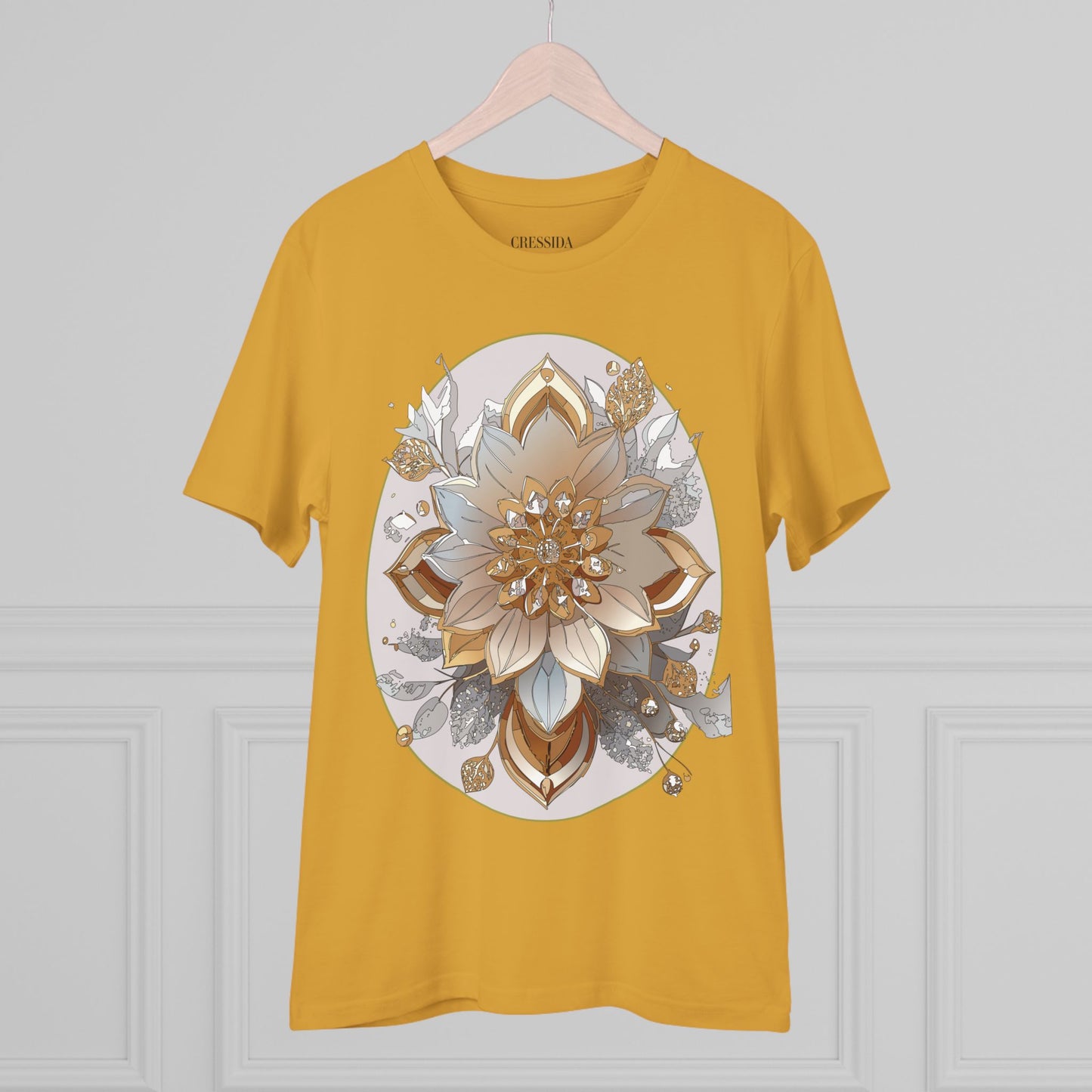 Organic T-shirt with Flower