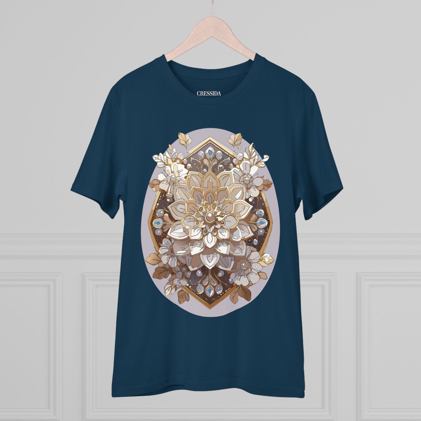 Organic T-shirt with Flower