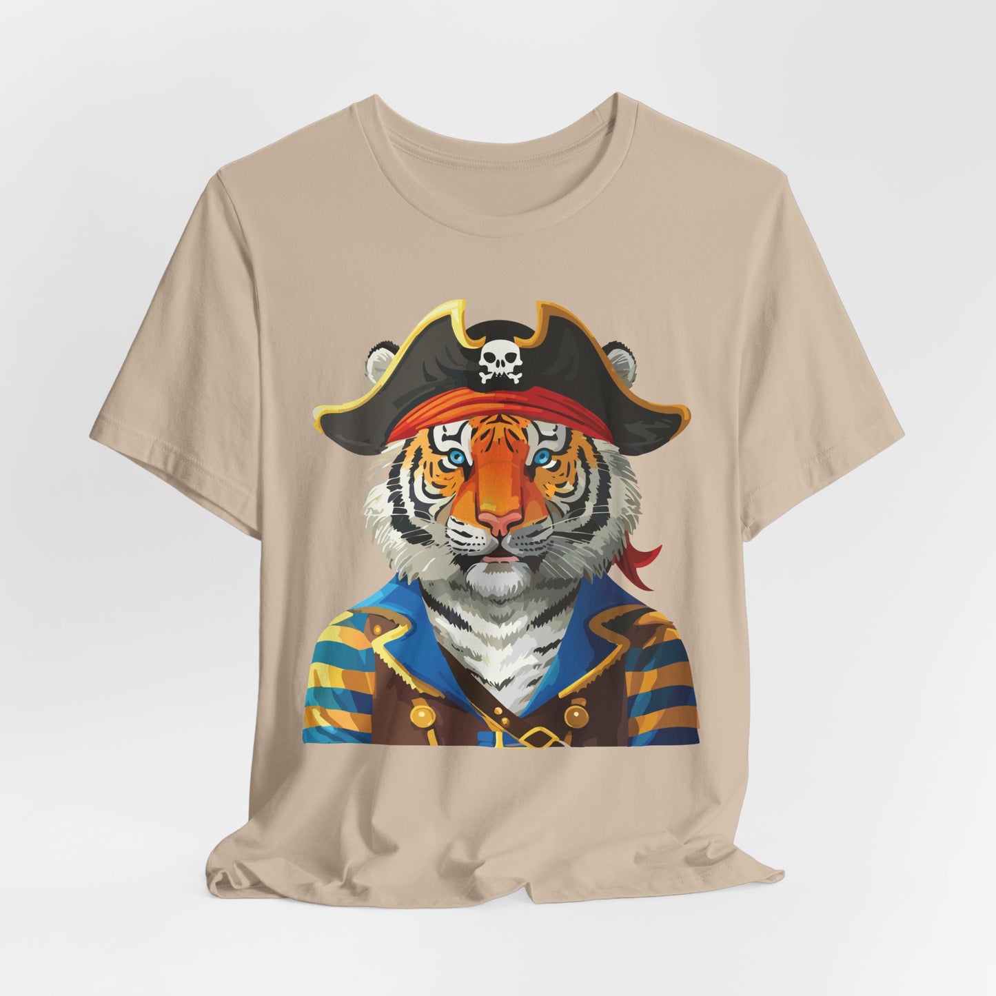 Unisex Animal Shirt, Tee Shirt with Animals, Art Design Tee Shirt, Wild Animals Shirt