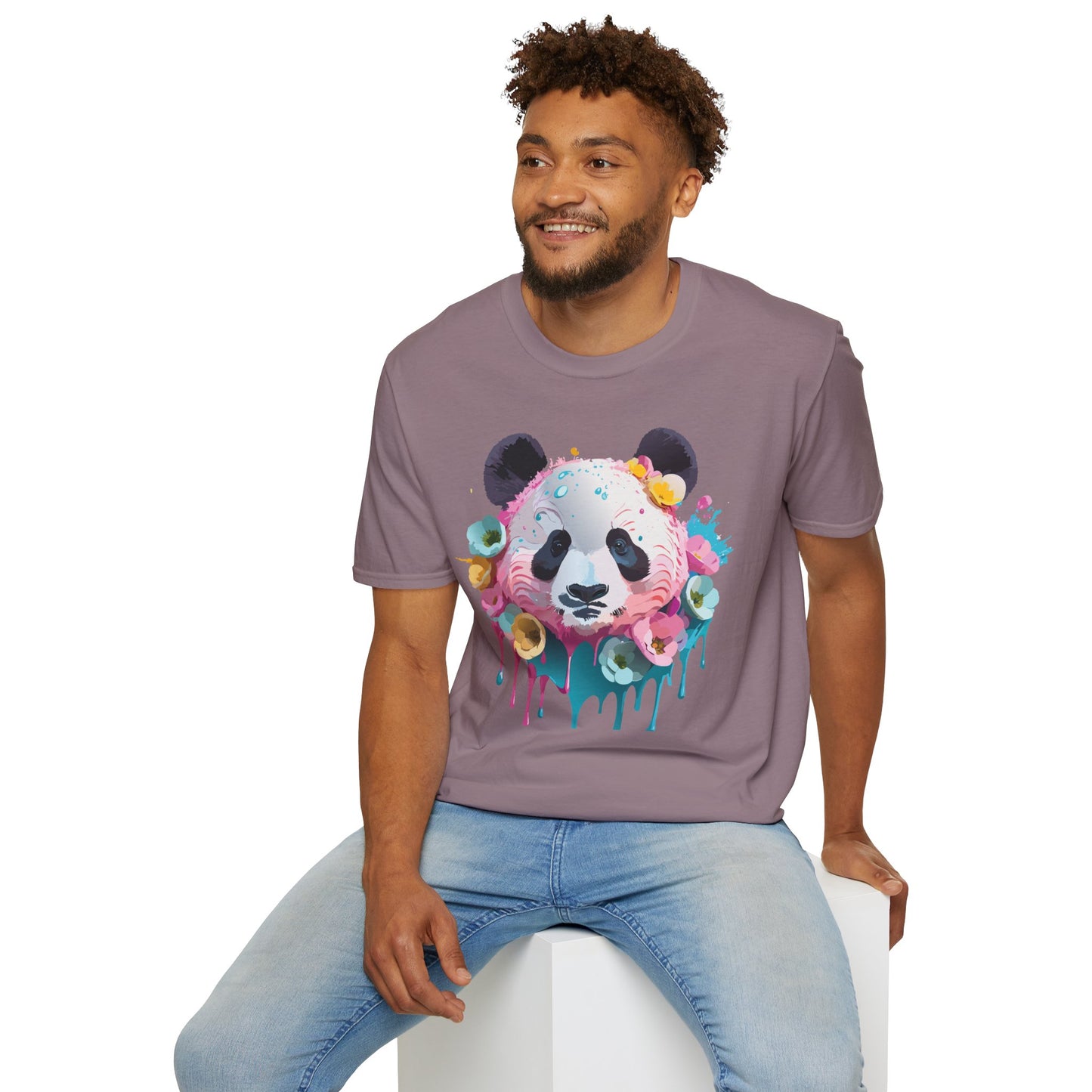 Panda Shirt, T Shirt with Panda, Animal Shirt, Tee Shirt with Animals