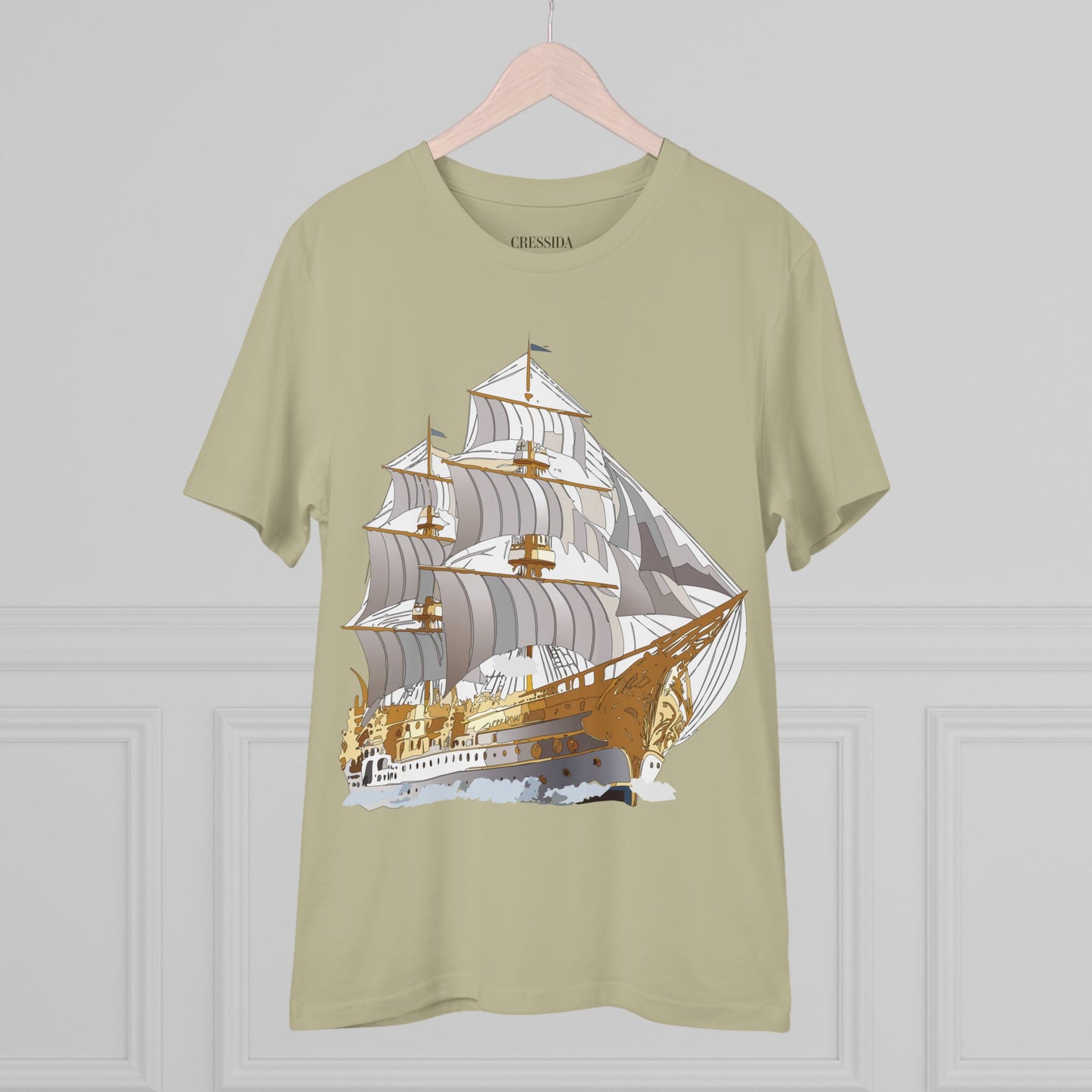 Organic T-shirt with Ship